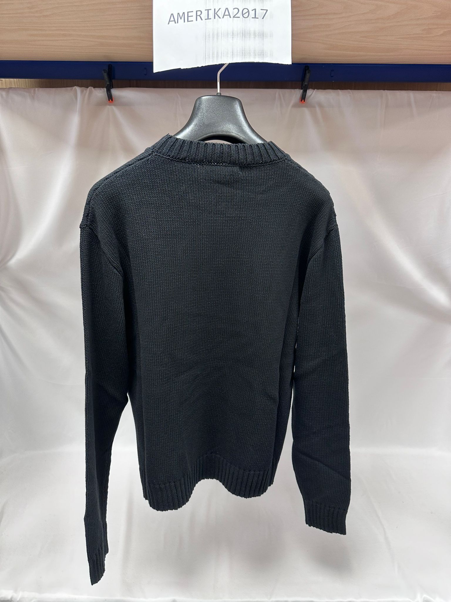 Sky High Farm Workwear Recycled Cotton Intarsia Sweater Size US L / EU 52-54 / 3 - 2 Thumbnail