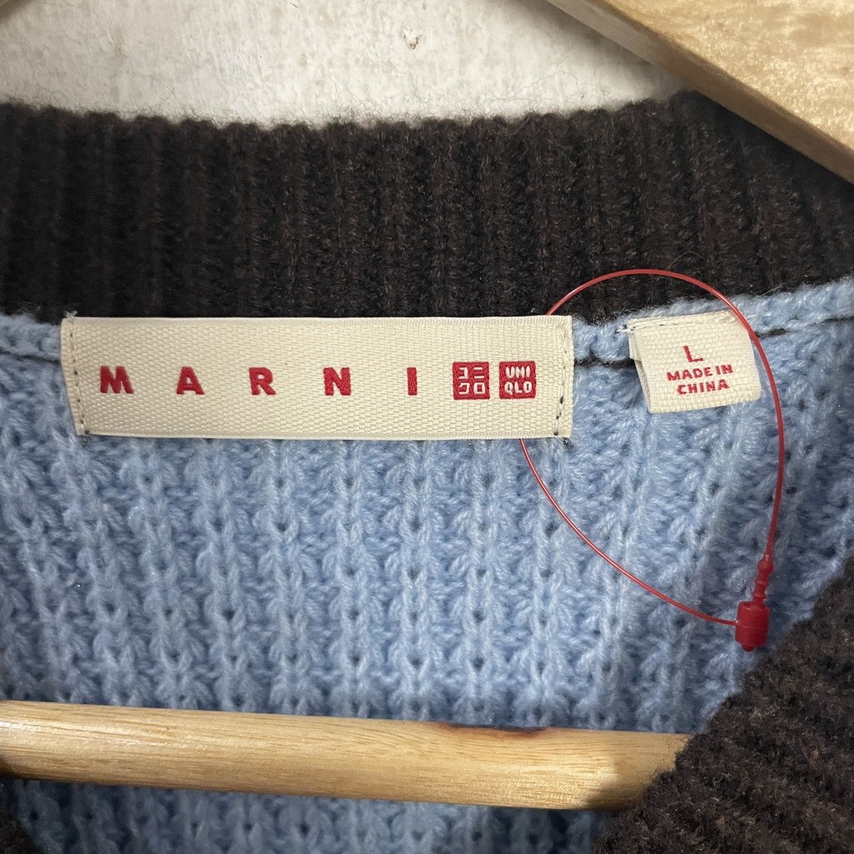 Marni × Uniqlo Vintage Marni X Uniqlo Sleeveles knitwear Size M / US 6-8 / IT 42-44 - 5 Thumbnail