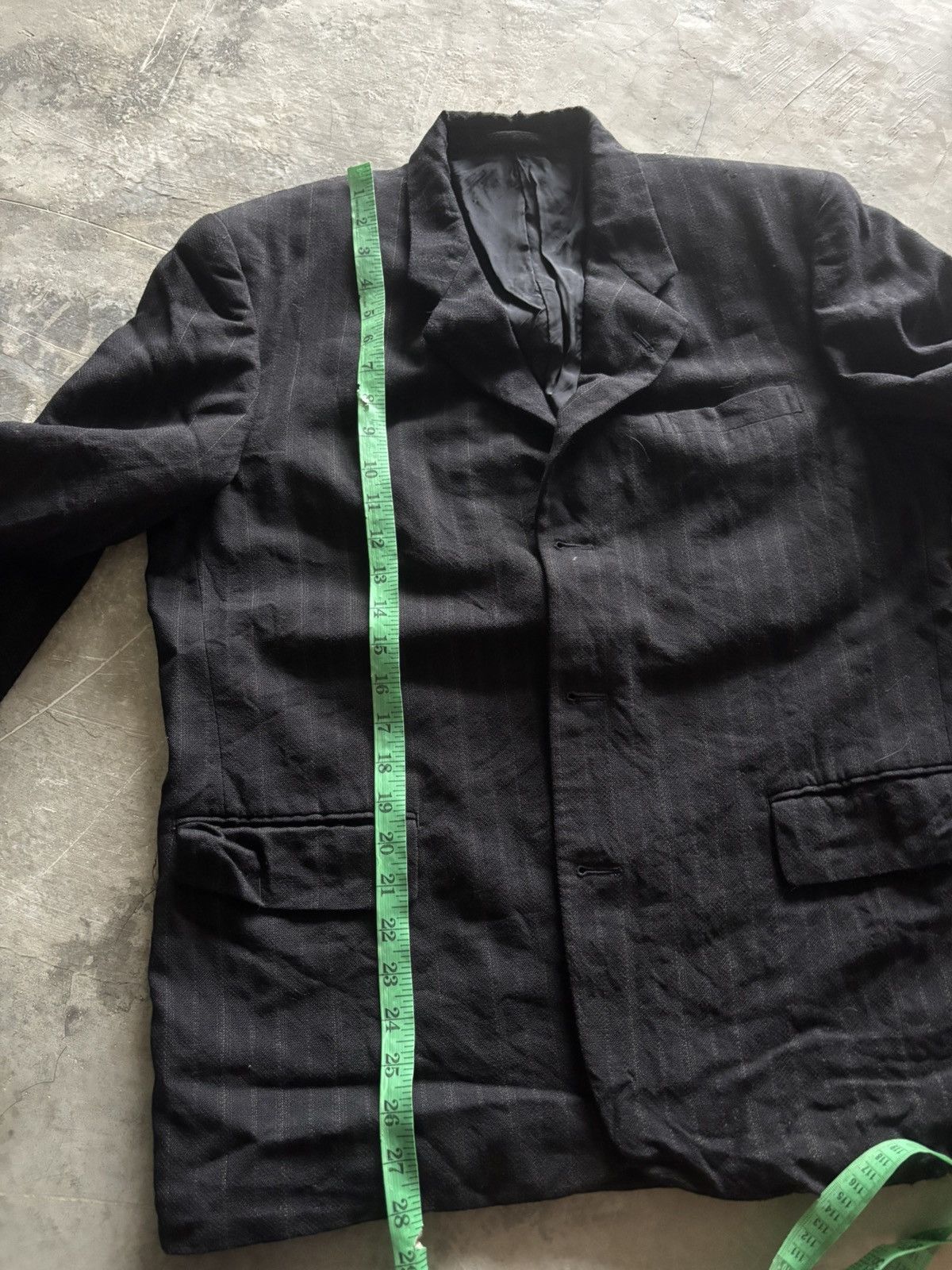 Comme des Garcons Homme COMME DES GARCONS HOMME AD1996 blazer striped archived Size US L / EU 52-54 / 3 - 16 Thumbnail