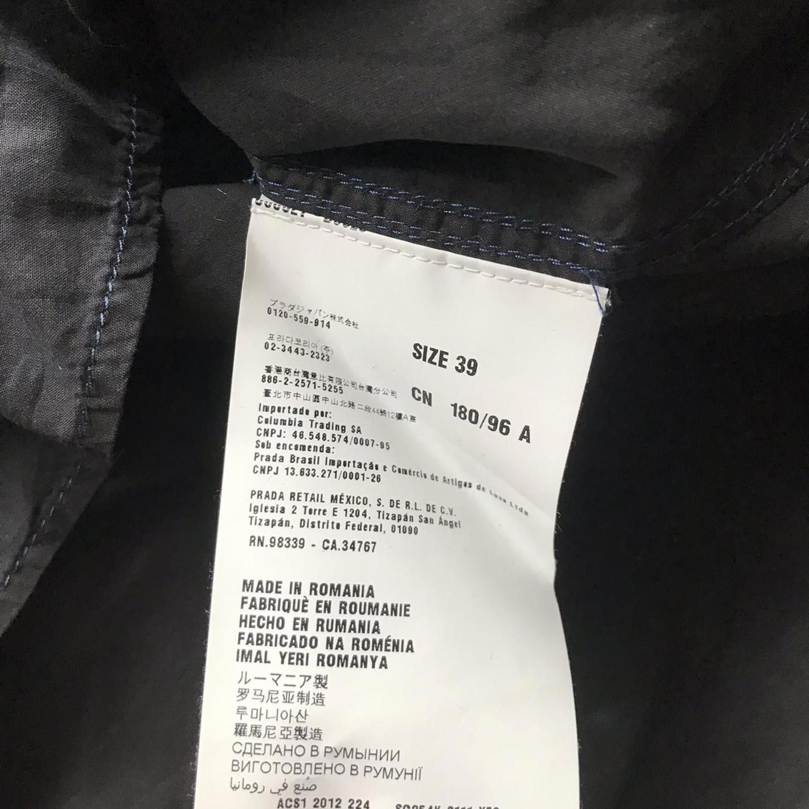 Prada Prada Contrast Stitch Shirt Size US M / EU 48-50 / 2 - 4 Thumbnail