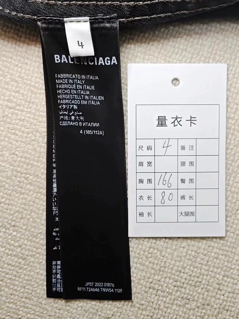 Balenciaga Balenciaga 23ss Graffiti Splashing Double B Letters Doing O Size US XL / EU 56 / 4 - 5 Thumbnail