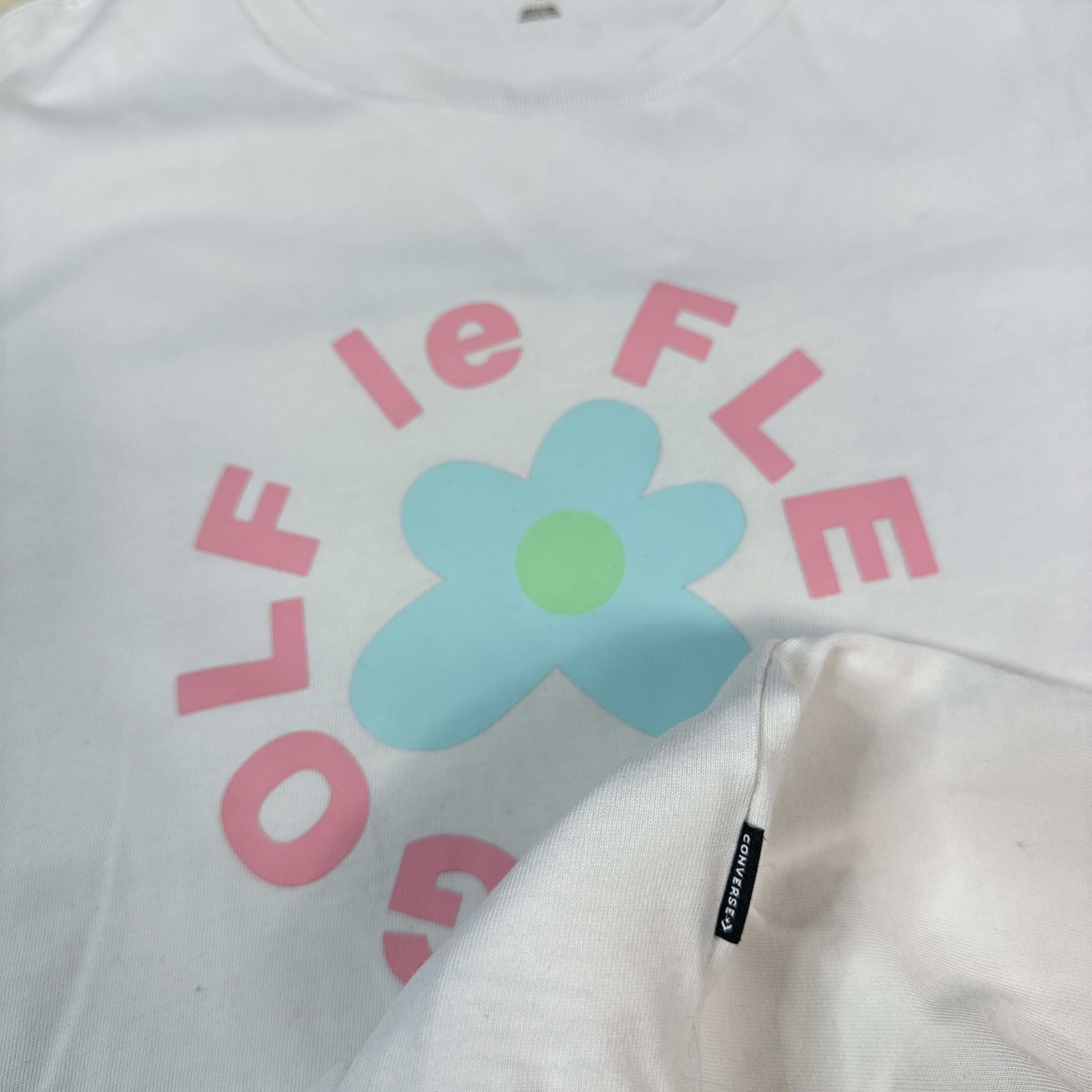 Golf le Fleur × Vintage Vintage Oversize Printed Golf le Fleur & Converse T-shirt Size L / US 10 / IT 46 - 4 Thumbnail