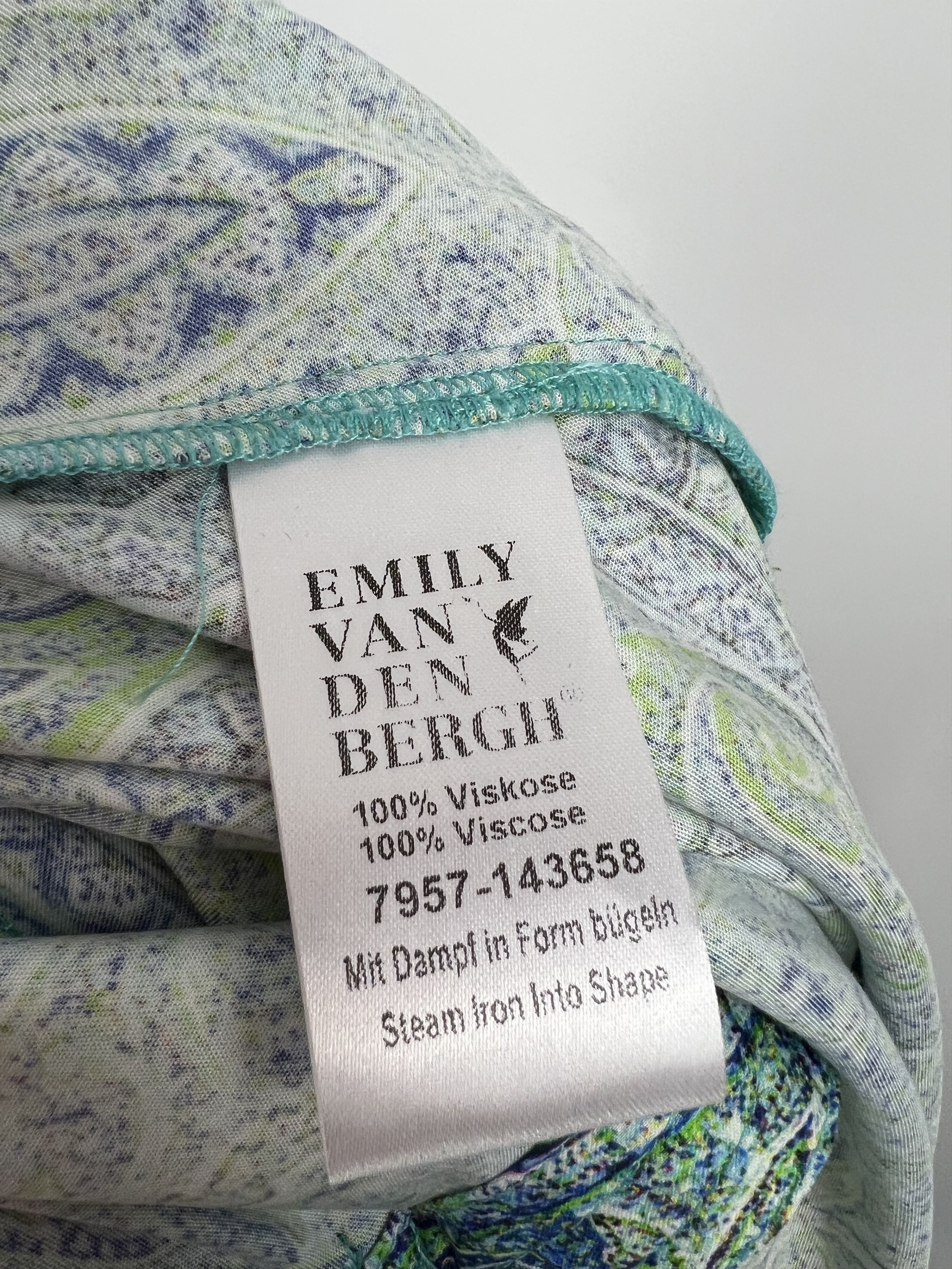 Designer × Other Emily Van Den Bergh Paisley Print Blouse Shirt Top Size 36 Size S / US 4 / IT 40 - 12 Thumbnail