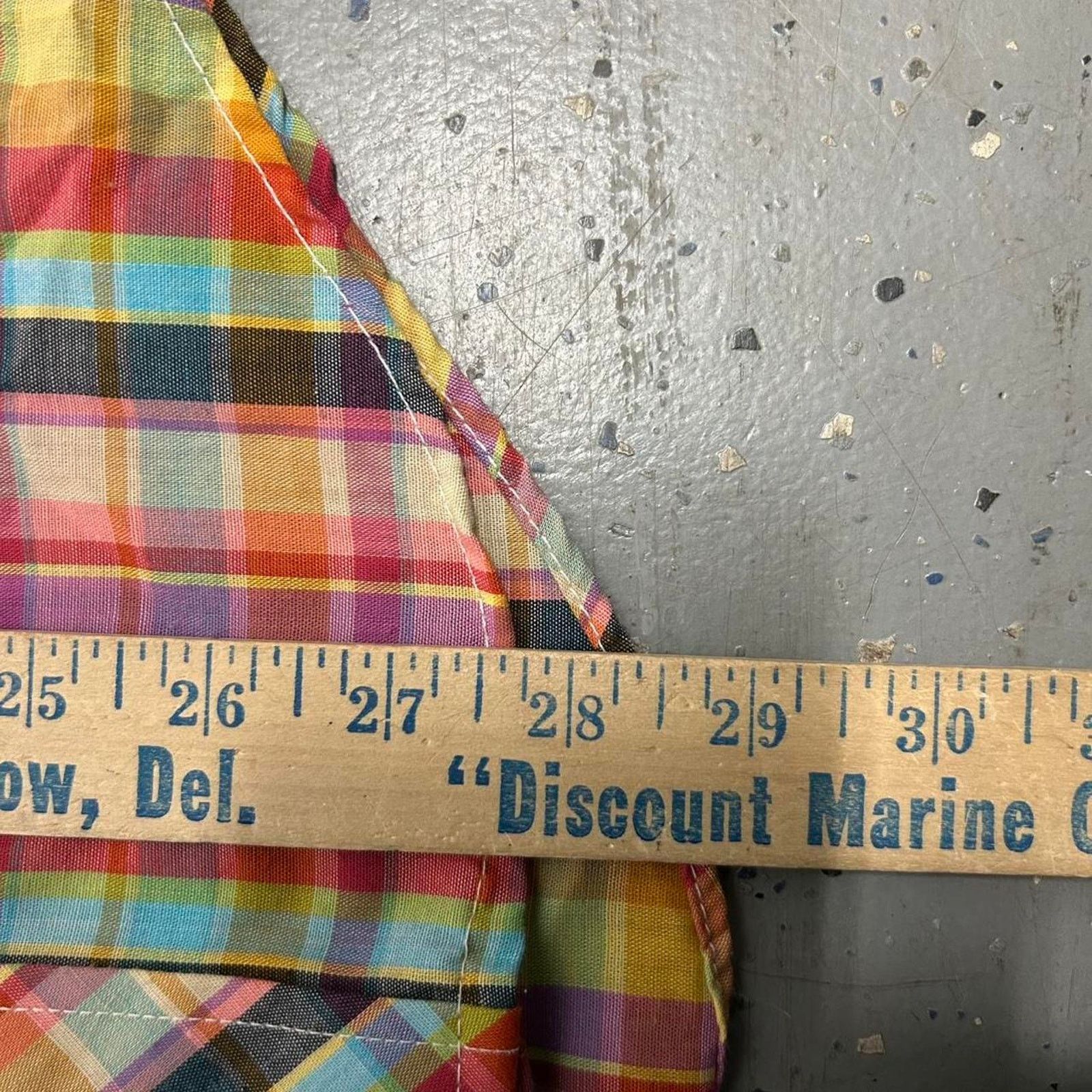 Other VTG 80s multi-coloured plaid button-up shirt Size S / US 4 / IT 40 - 5 Thumbnail