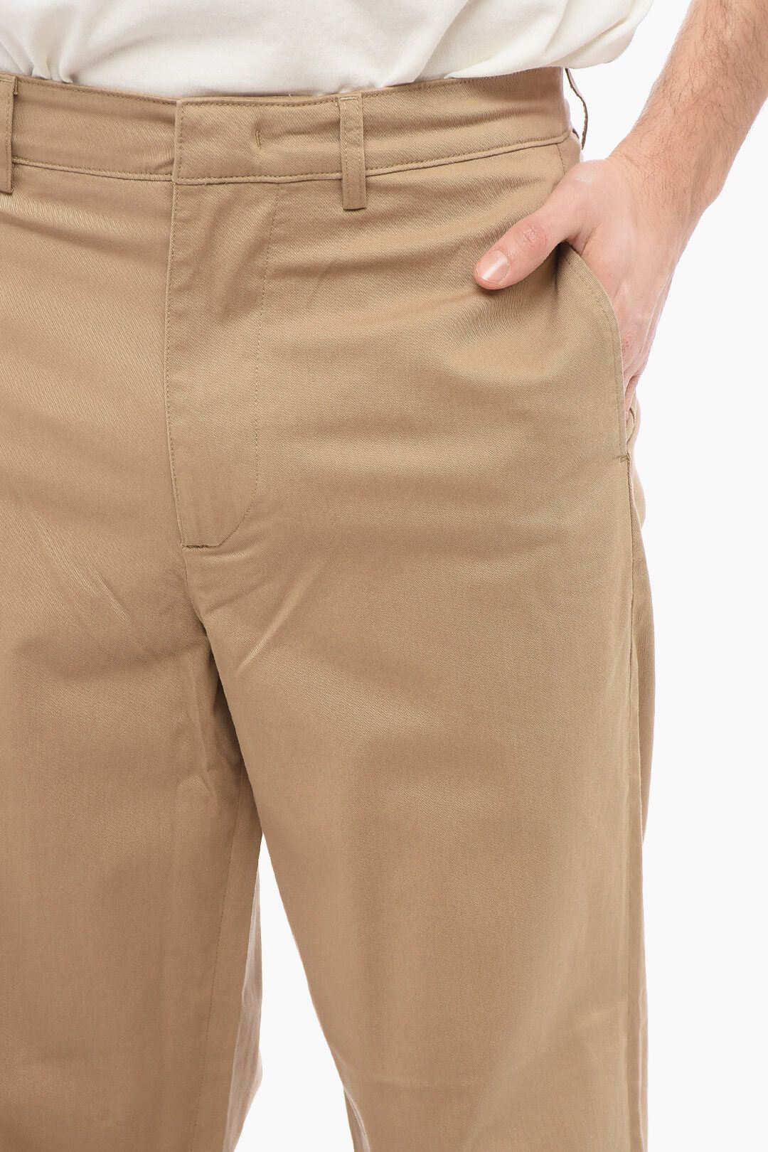 DEPARTMENT5 og1mm0326 Stretch Cotton Chino Pant in Beige Size US 30 / EU 46 - 3 Thumbnail