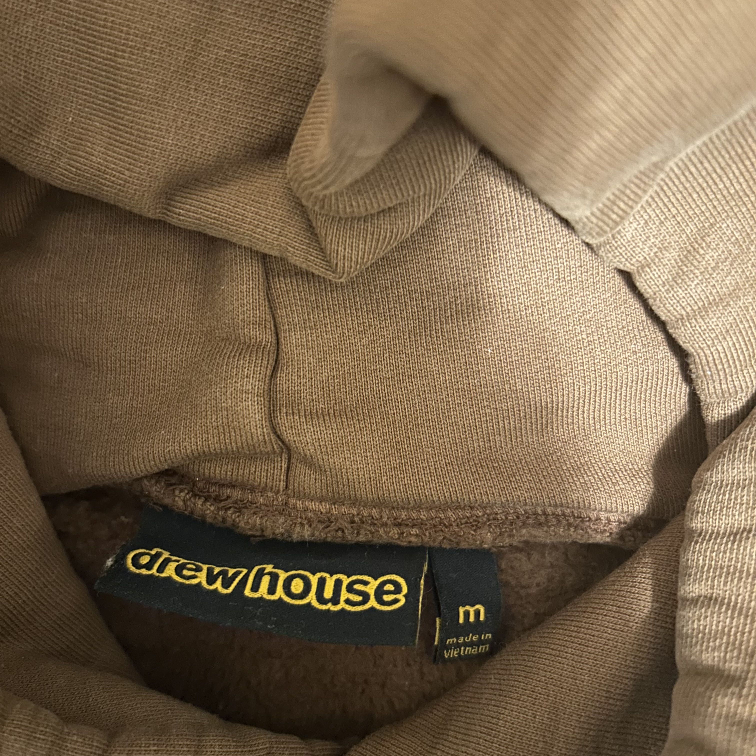 Drew House Drew House Cartoon Font Brown Hoodie Sweatshirt M, Like New Size US M / EU 48-50 / 2 - 4 Thumbnail