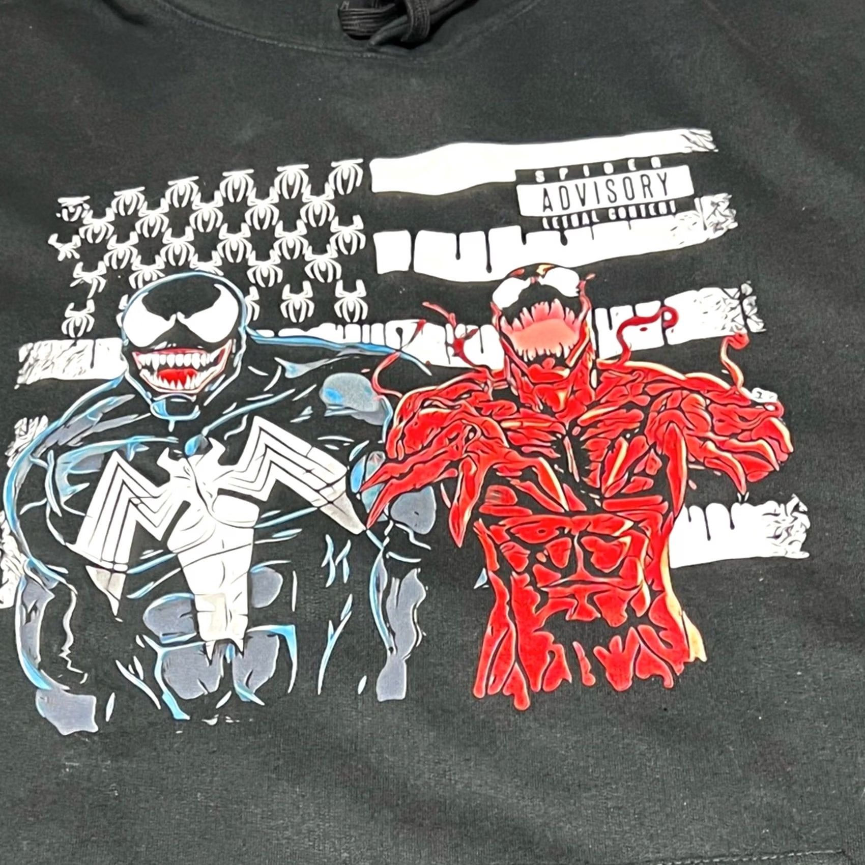 Vintage Men’s Heavy Soft Carnage Comic Rap Hoodie SIZE XXXL 3XL NWOT Black SF500 Pullover Hoodie Men 3XL Carnage Comic Rap HIPHOP NWOT Size US XXL / EU 58 / 5 - 2 Thumbnail