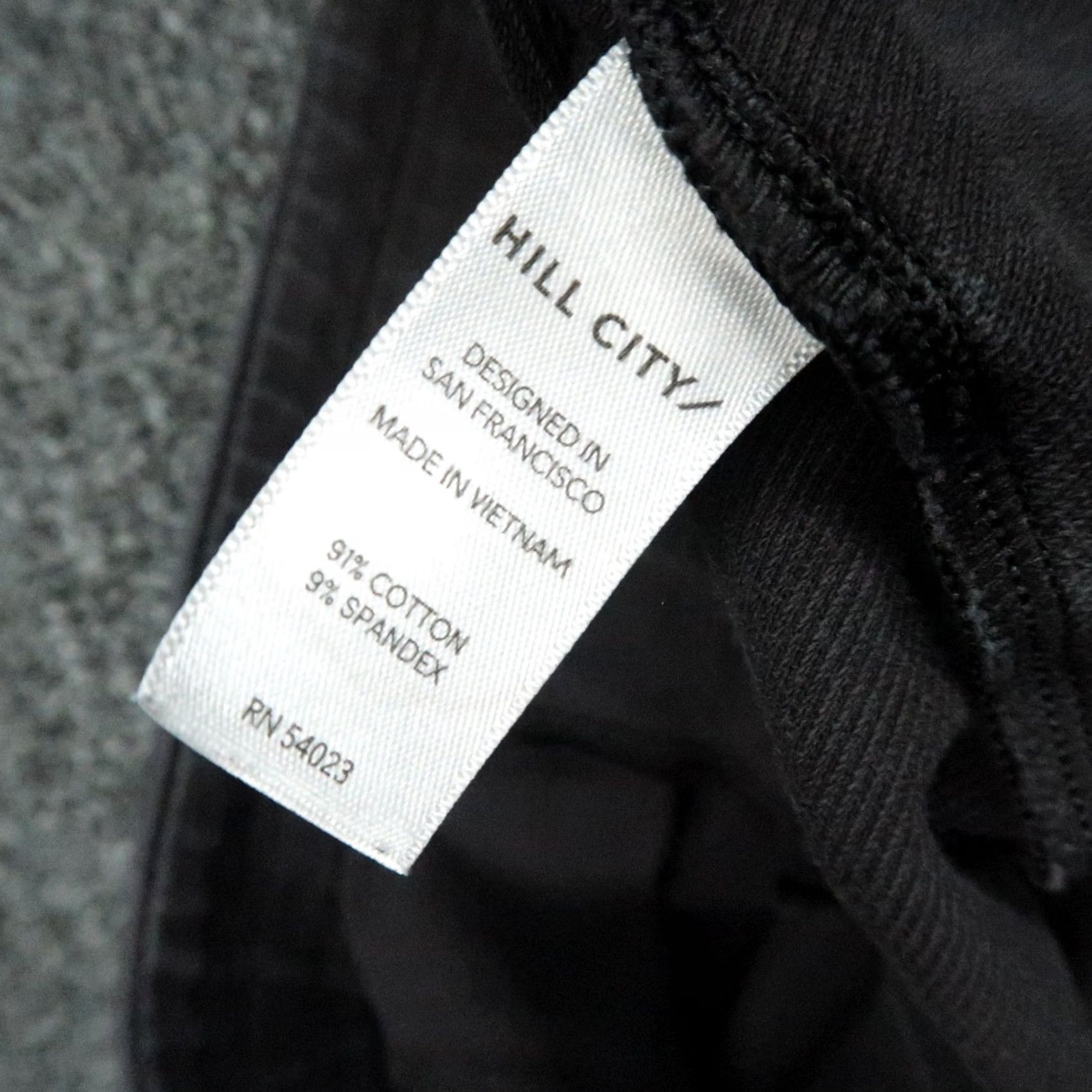 Vintage Hill City Pants Mens Large Gray Tech Jogger Athletic Stretch Zip Pocket Pants Size US 33 - 7 Thumbnail