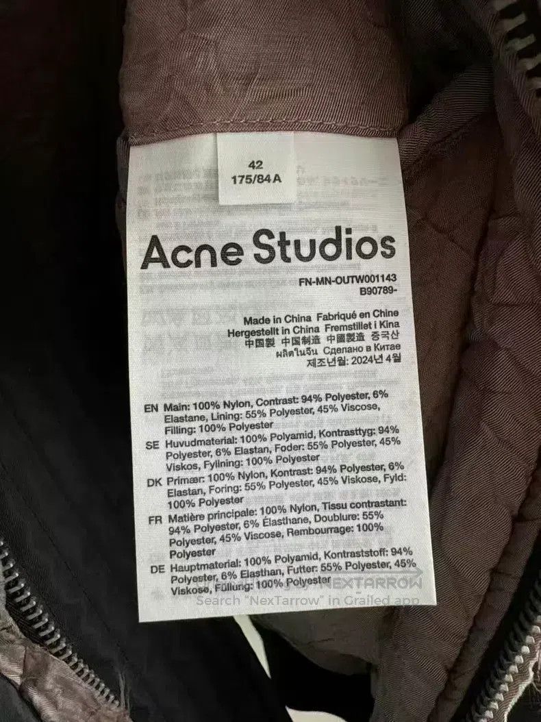 Acne Studios Acne Studios Ombre BOMBER Flight Jacket Size M / US 6-8 / IT 42-44 - 6 Thumbnail