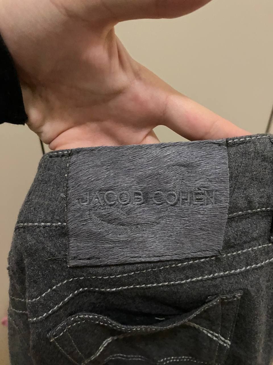 Jacob Cohen Jacob Cohen Wool Blend Gray Style Pants Size 26 Size US 26 / EU 42 - 8 Thumbnail