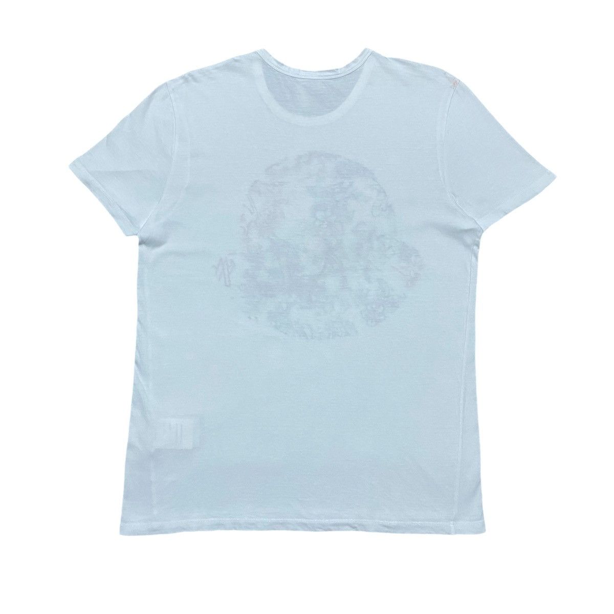 Moncler Rare‼️🔥Moncler Maglia Embroidery Big Logo T-Shirt Size M / US 6-8 / IT 42-44 - 2 Thumbnail