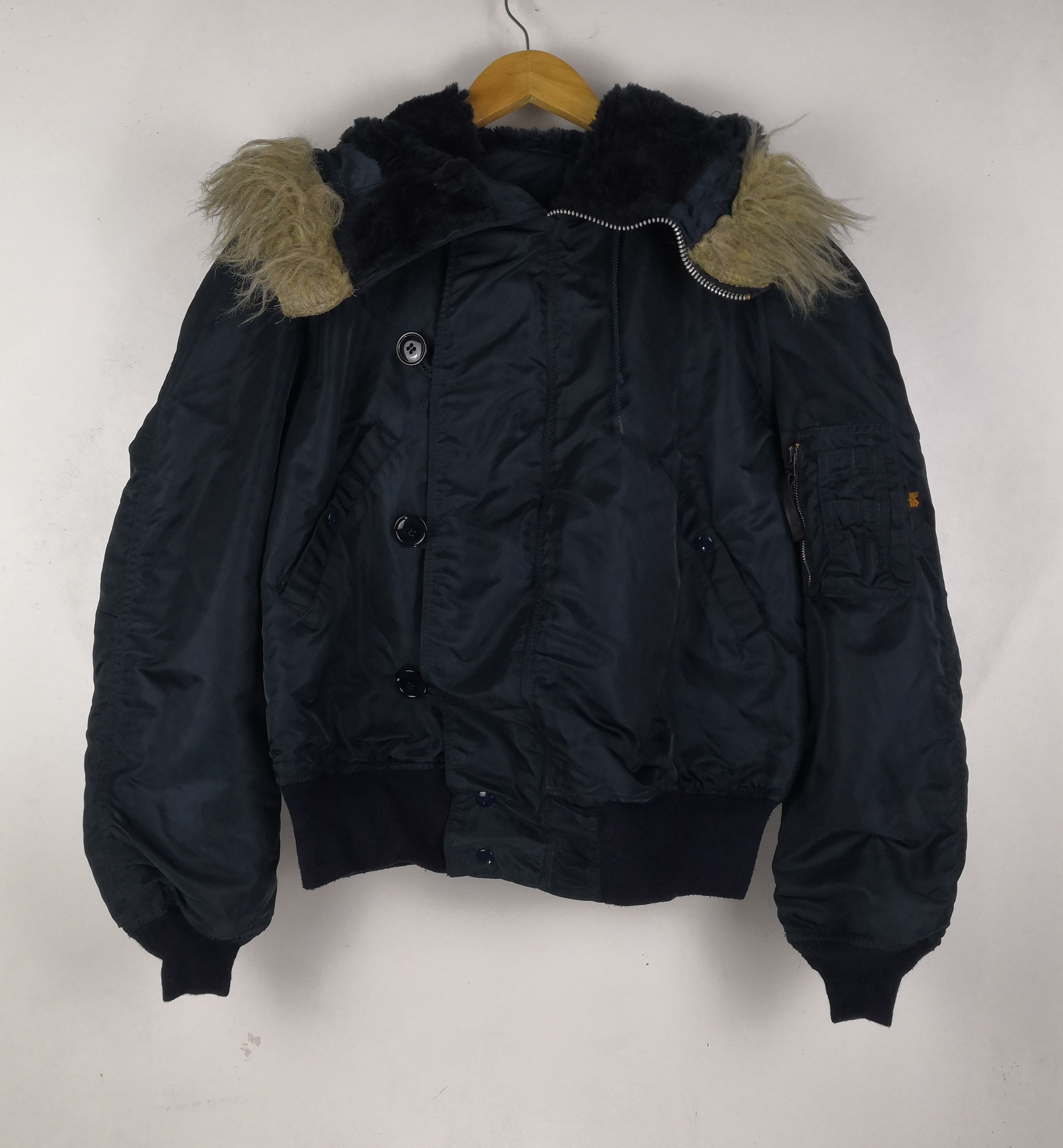 Alpha Industries Vintage N-2B Bomber Alpha Industries Jacket Hoodie Size US L / EU 52-54 / 3 - 5 Thumbnail