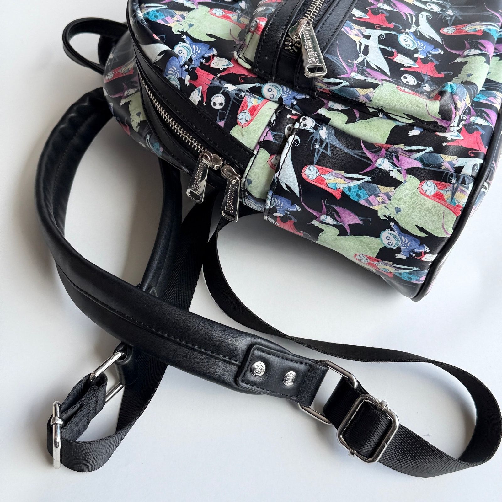Other Loungefly Disney The Nightmare Before Print Mini Backpack Size ONE SIZE - 5 Thumbnail