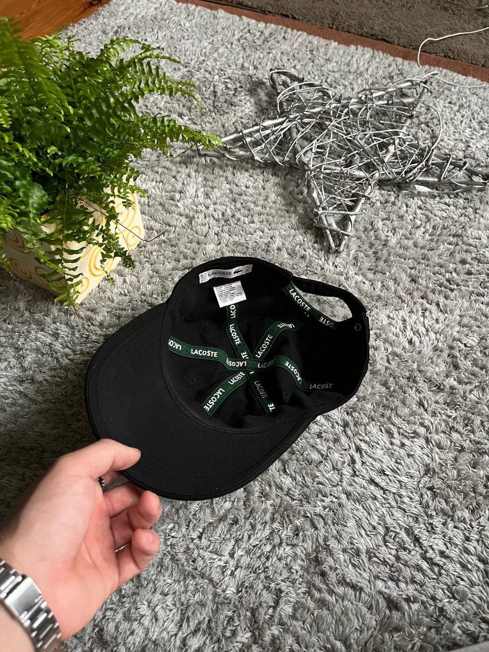 Lacoste × Vintage Cap Lacoste Logo Streetwear Vintage Rare Size ONE SIZE - 4 Thumbnail