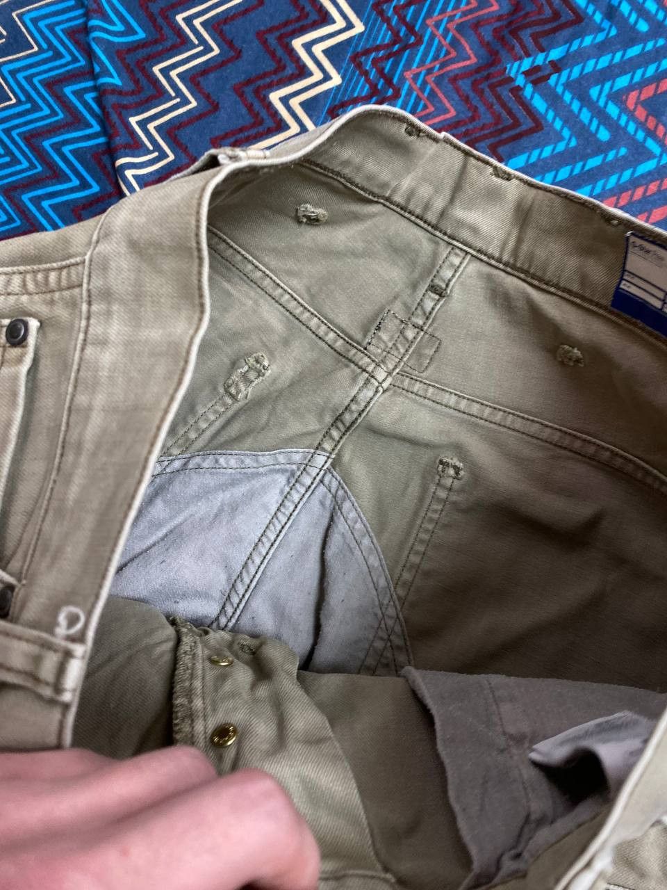 G-Star × Vintage Y2K G-Star Double Knee Elwood Baggy Fit Denim Jeans Size US 32 / EU 48 - 7 Thumbnail