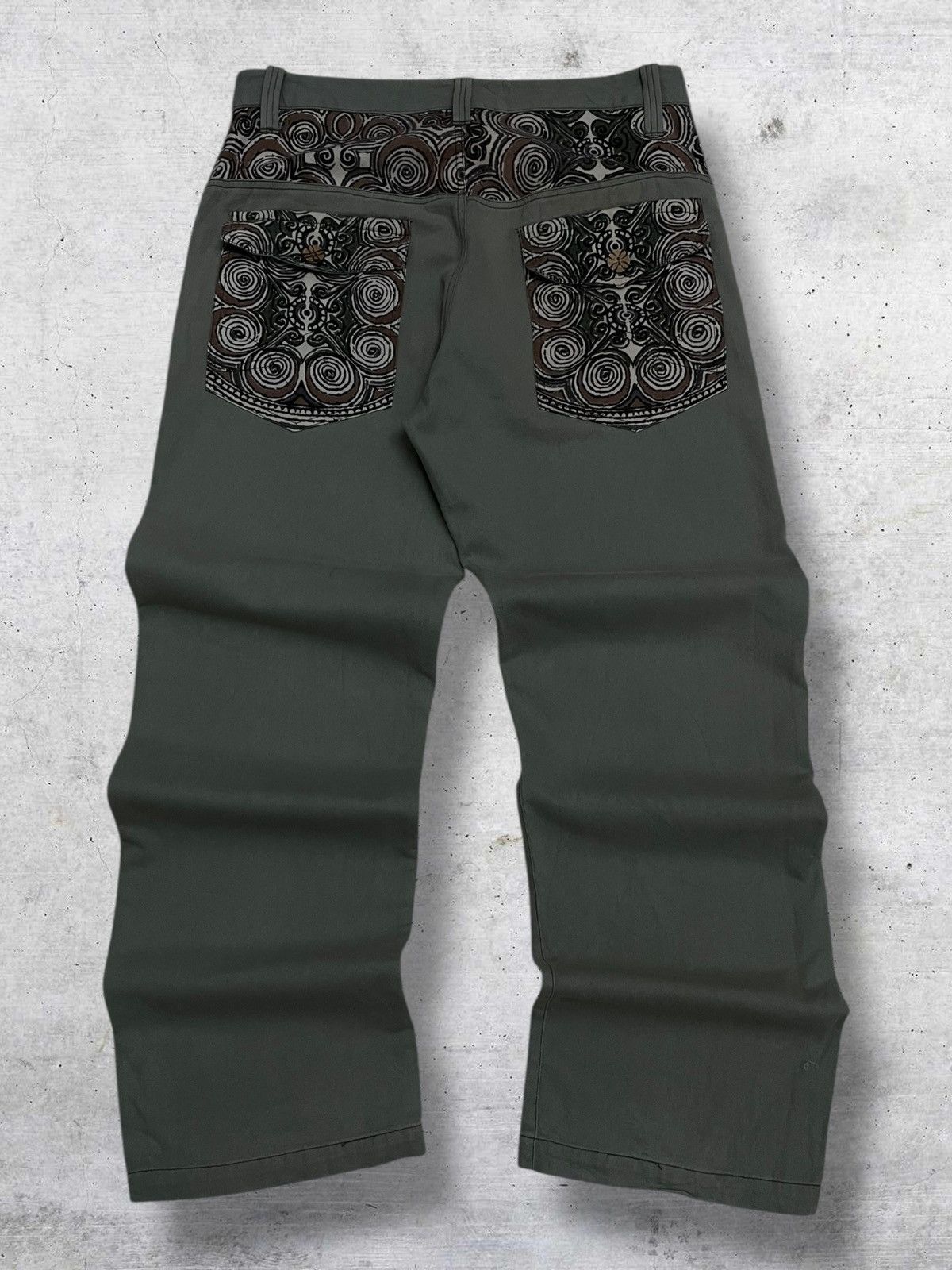 Beauty Beast CAMINA 90S JAPAN DESIGNER ART HISTORICAL KUNO BAGGY PANT Size US 32 / EU 48 - 1 Thumbnail