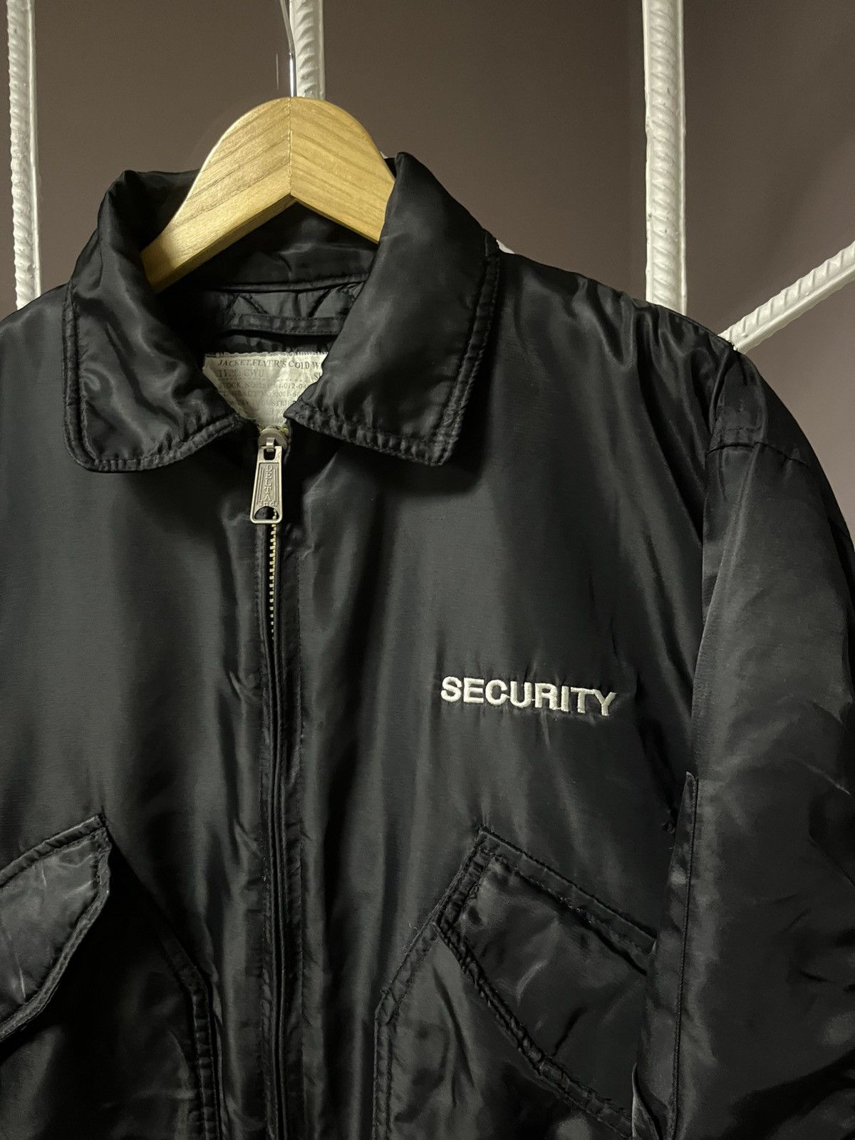 Alpha Industries Vintage MA-1 Alpha Industries Security Bomber Jacket Size US M / EU 48-50 / 2 - 4 Thumbnail
