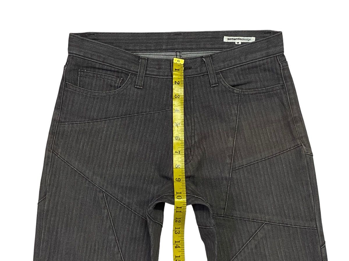 Japanese Brand × semanticdesign Semantic Design Flare Stretches Denim Pants Size US 30 / EU 46 - 5 Thumbnail