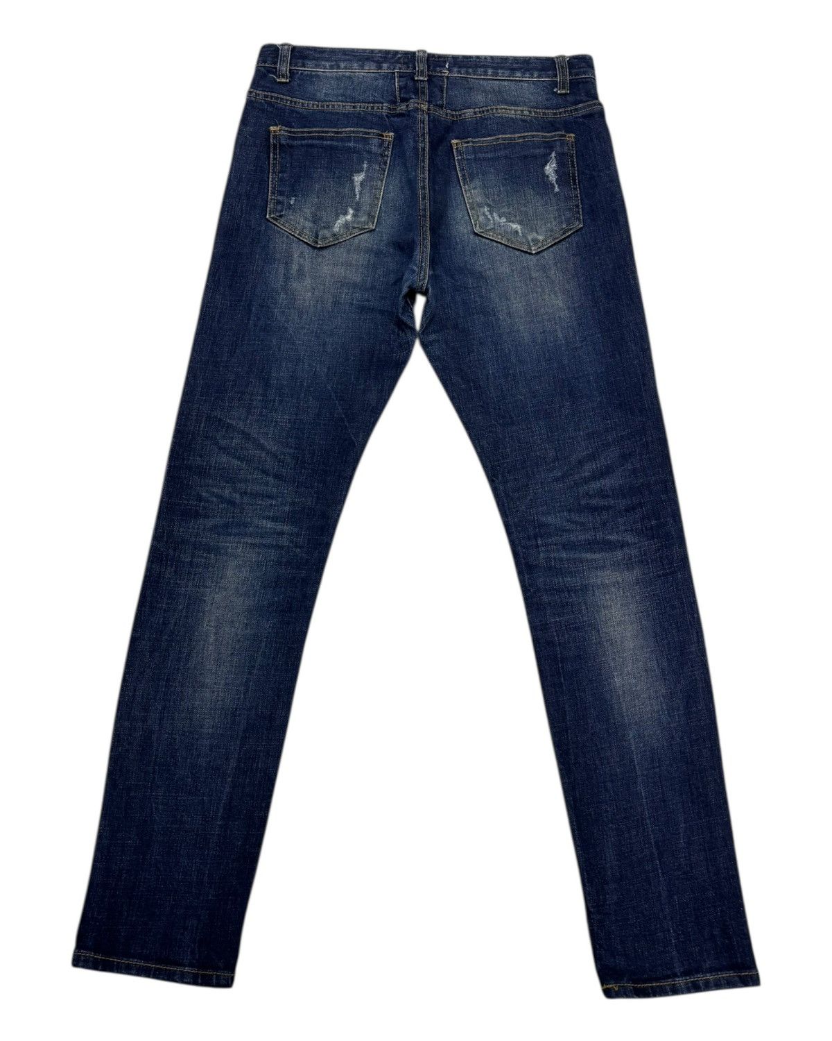 Jaded London × Undercover DISTRESSED DENIM JOKER LONDON UNDERCOVER STYLE DESIGN JEAN Size US 30 / EU 46 - 2 Thumbnail