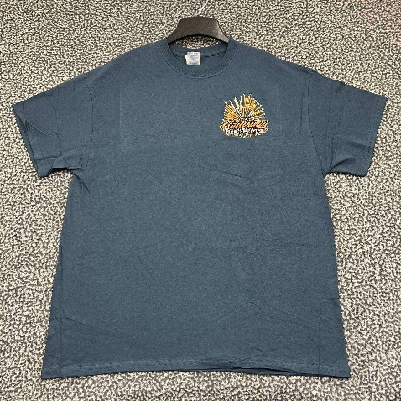 Gildan Vintage Cruising the 4th of July Weekend Shirt Men XL New Size US XL / EU 56 / 4 - 2 Thumbnail