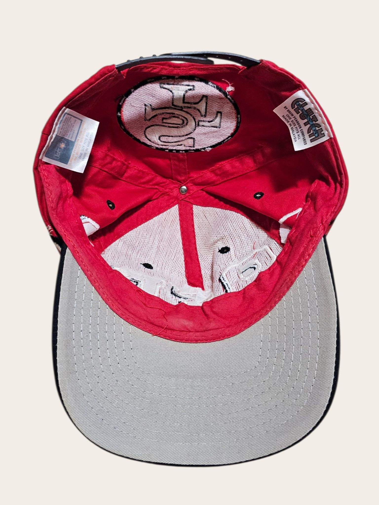 Drew Pearson San Francisco 49ers Big Logo Spellout Hat Size ONE SIZE - 5 Thumbnail