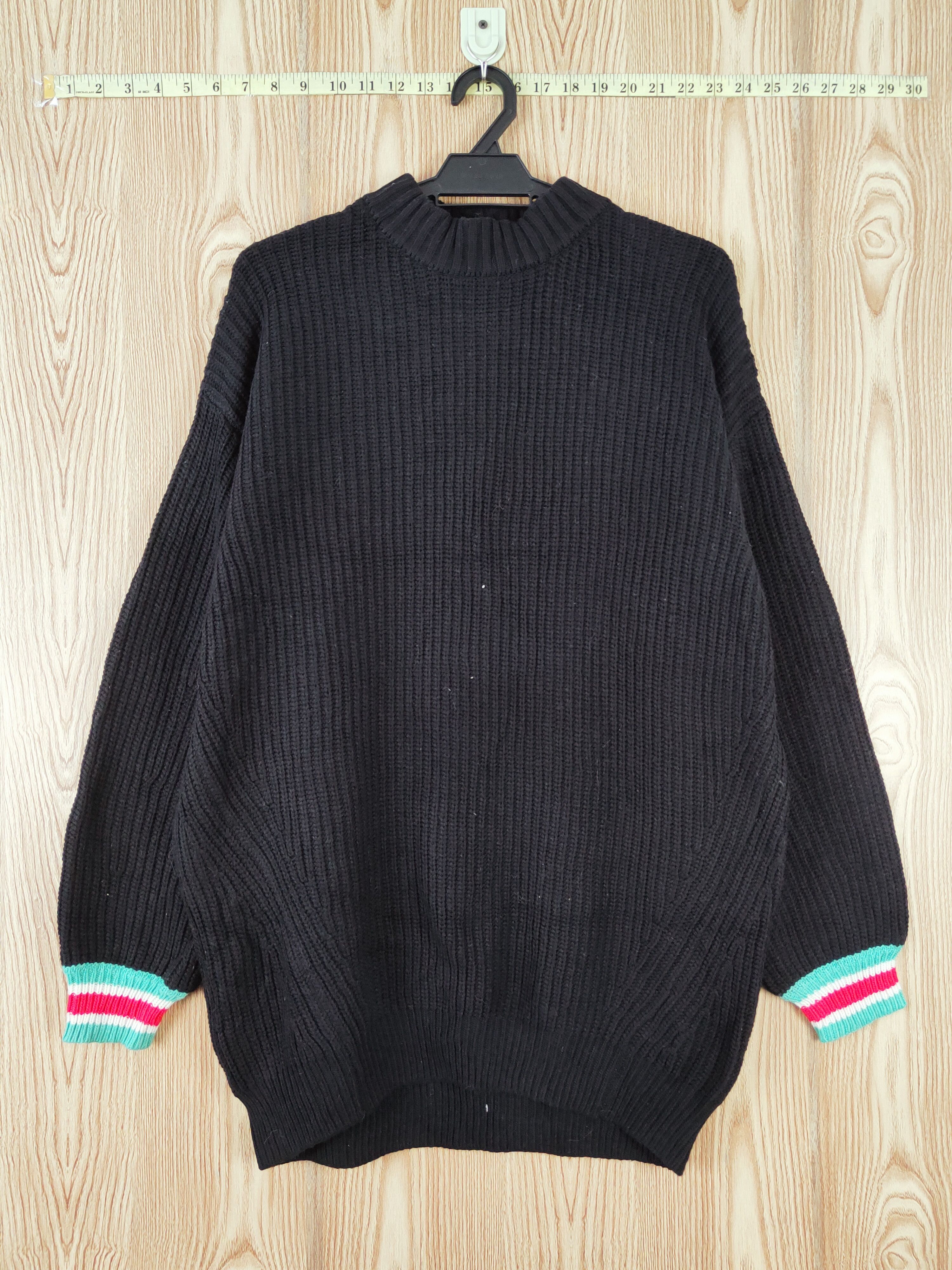 Japanese Brand × Vintage Rady Black Knitwear Sweatshirts #W811 Size US M / EU 48-50 / 2 - 1 Thumbnail