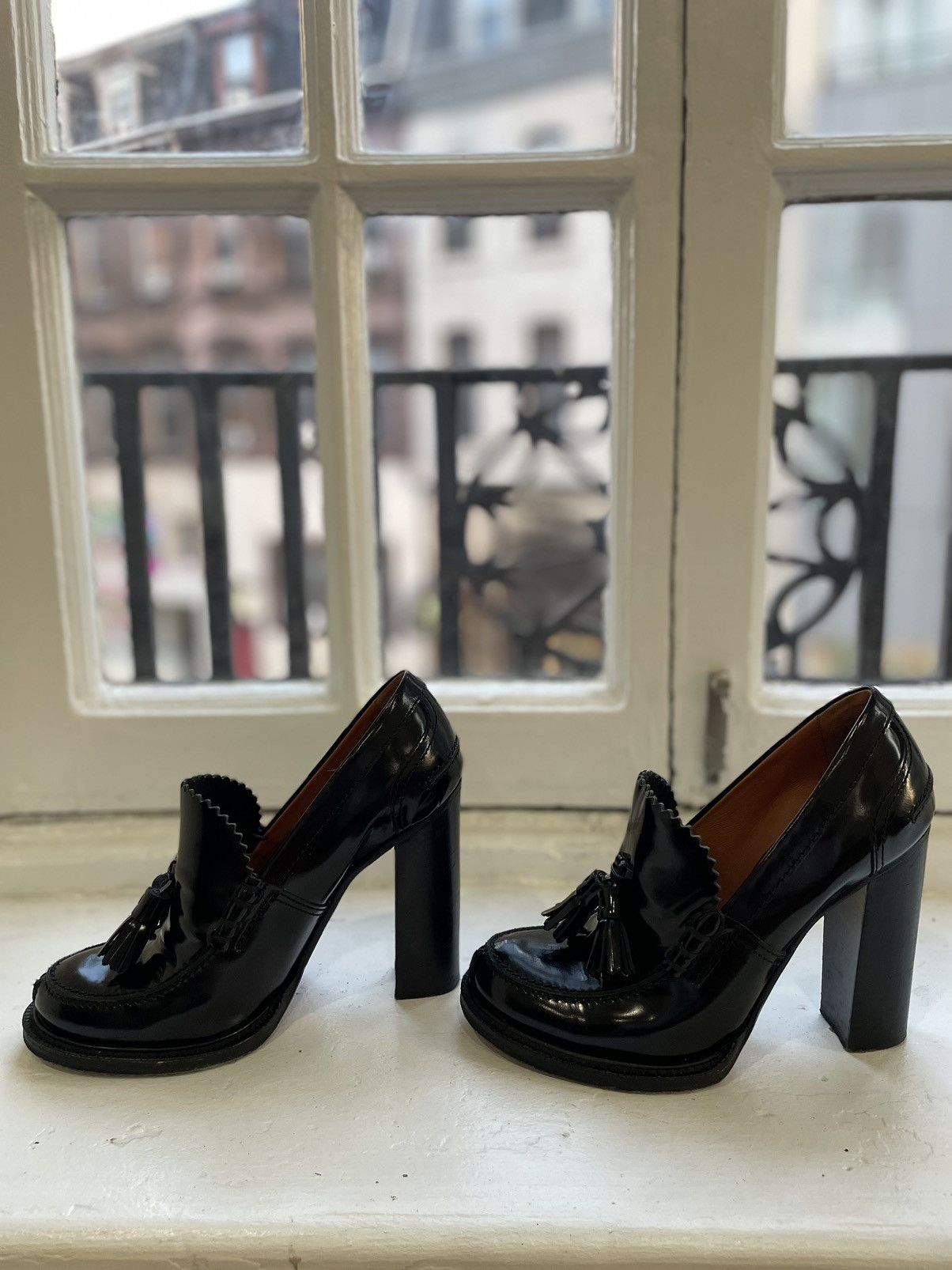 Celine × Phoebe Philo Celine Spazzolatto Tassel Loafer Pumps Size US 8.5 / IT 38.5 - 1 Thumbnail