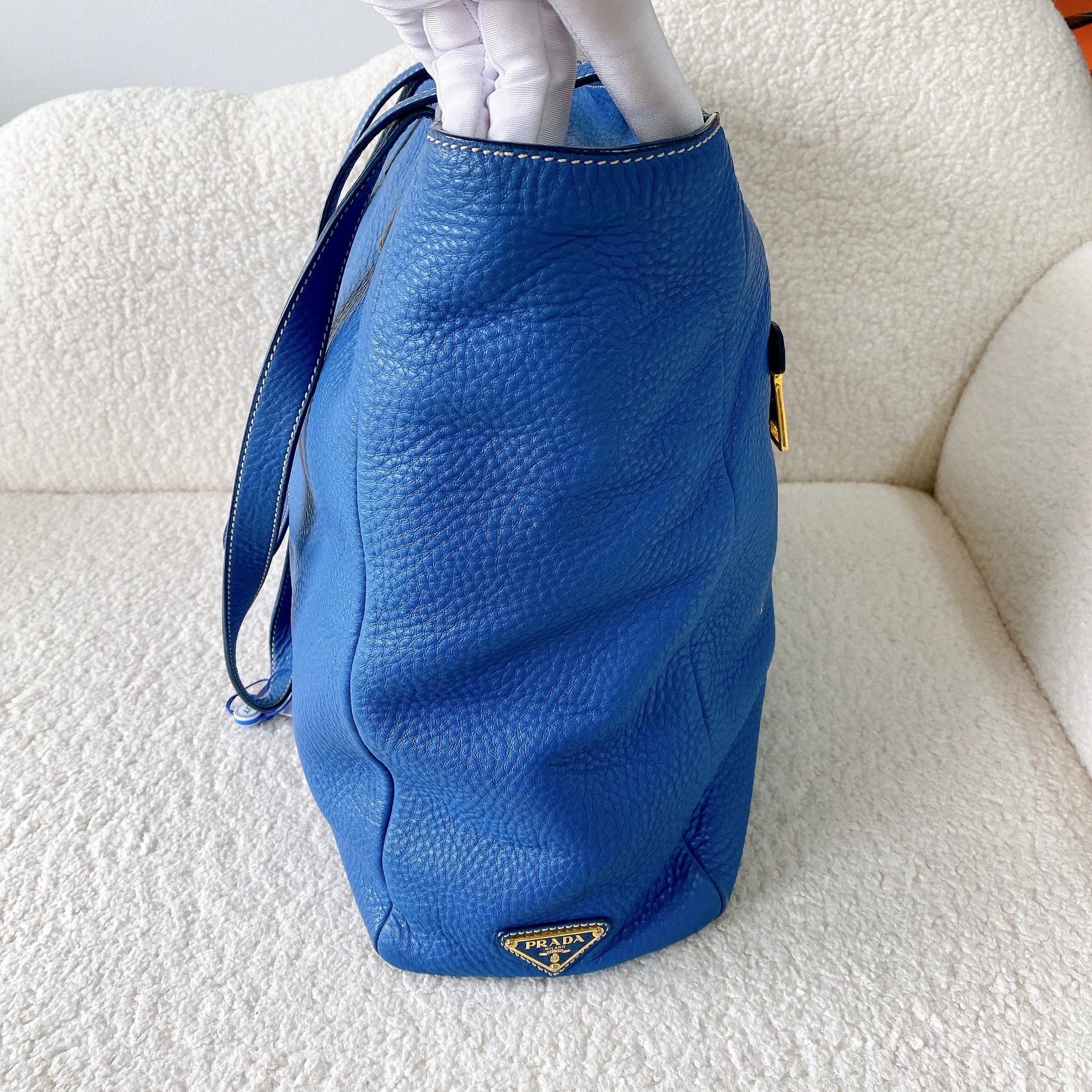 Prada Prada blue handbag 9654 Size ONE SIZE - 7 Thumbnail