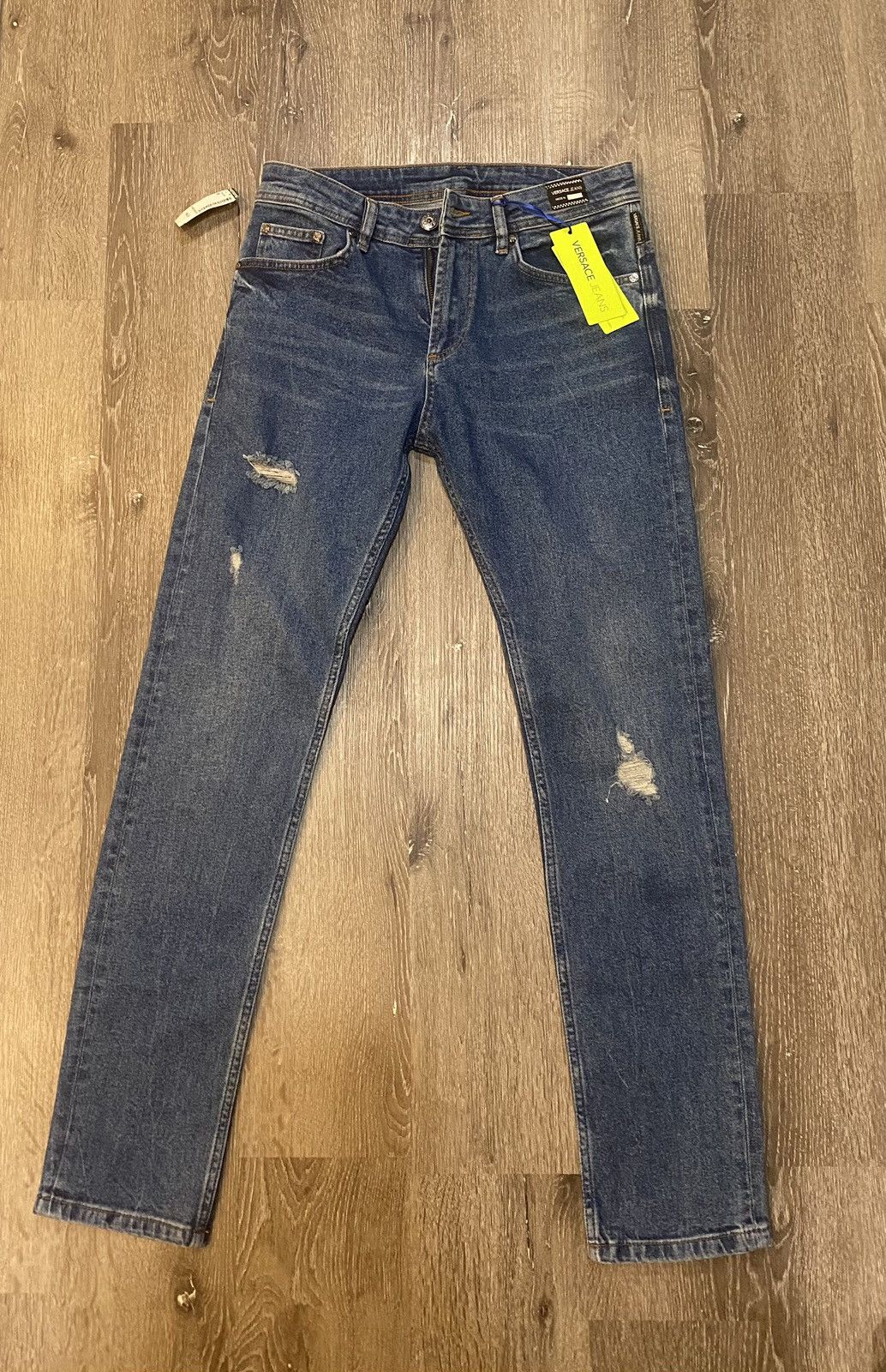 image of Authentic Versace Jeans in Blue, Men's (Size 30)