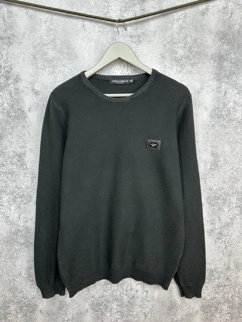 Dolce & Gabbana Dolce & Gabbana Vintage Cotton Knit Sweater Pullover Jumper Size US M / EU 48-50 / 2 - 1 Thumbnail