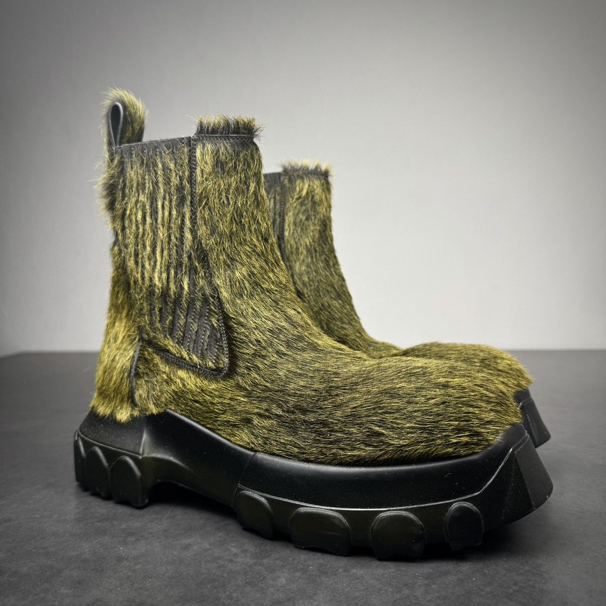 Rick owens grinch bozo boots