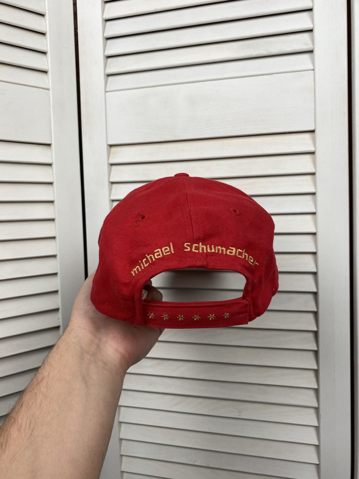 Ferrari F1 WORLD CHAMPION 7 TIMES HAT MICHAEL SCHUMACHER FERARRI CAP Size ONE SIZE - 5 Thumbnail