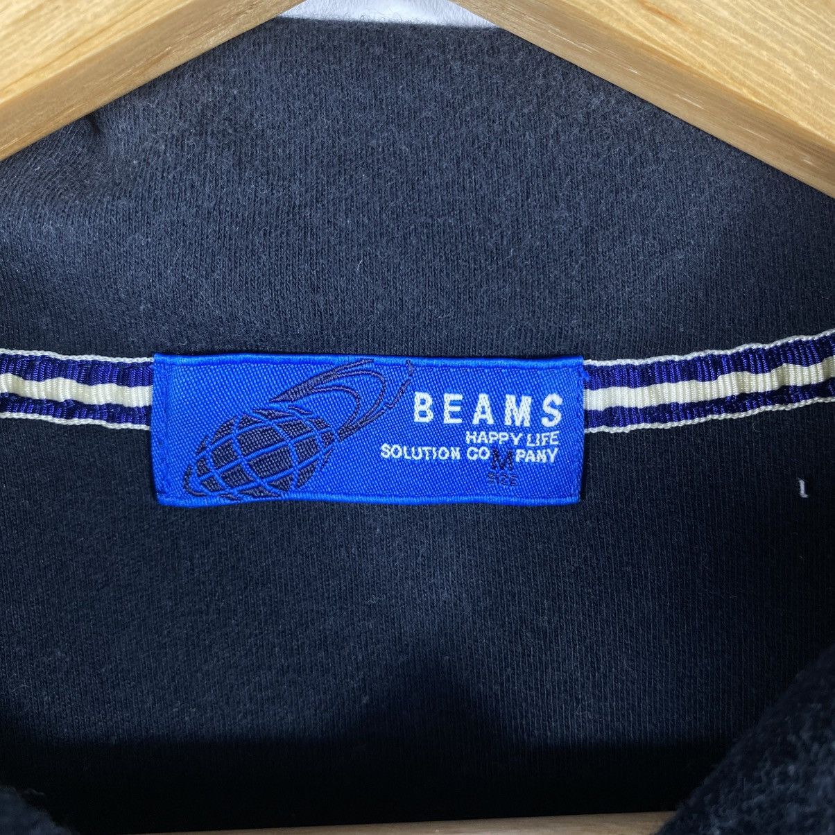 Beams Japan Japanese Brand BEAMS Multi Colour Black SS Polo Shirt Size US M / EU 48-50 / 2 - 5 Thumbnail