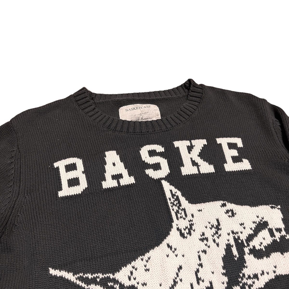 basketcase gallery Basketcase Gallery Cropped Knit Sweater Grailed