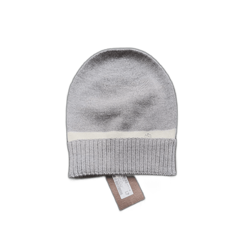 Gucci Gucci Logo Metallic Knit Beanie Hat - dmc Size ONE SIZE - 1 Thumbnail
