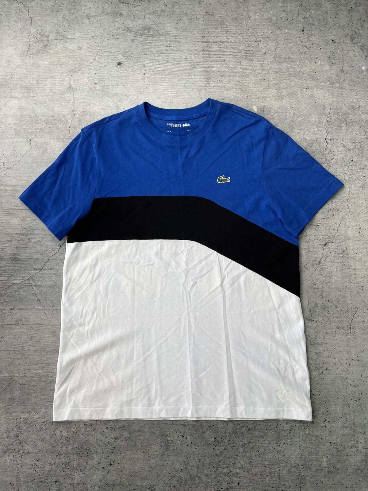 Lacoste 🇫🇷 Vintage 90s Lacoste t-shirt retro rare hype Y2K Size US L / EU 52-54 / 3 - 1 Thumbnail