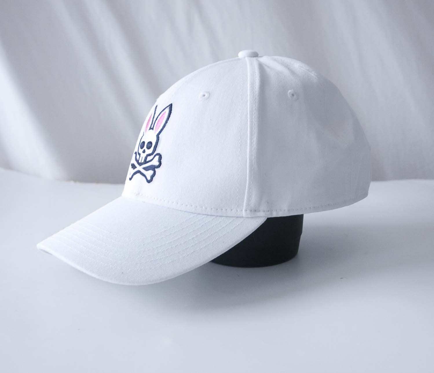 Psycho Bunny Psycho Bunny Hat Cap Strap White Size ONE SIZE - 2 Thumbnail