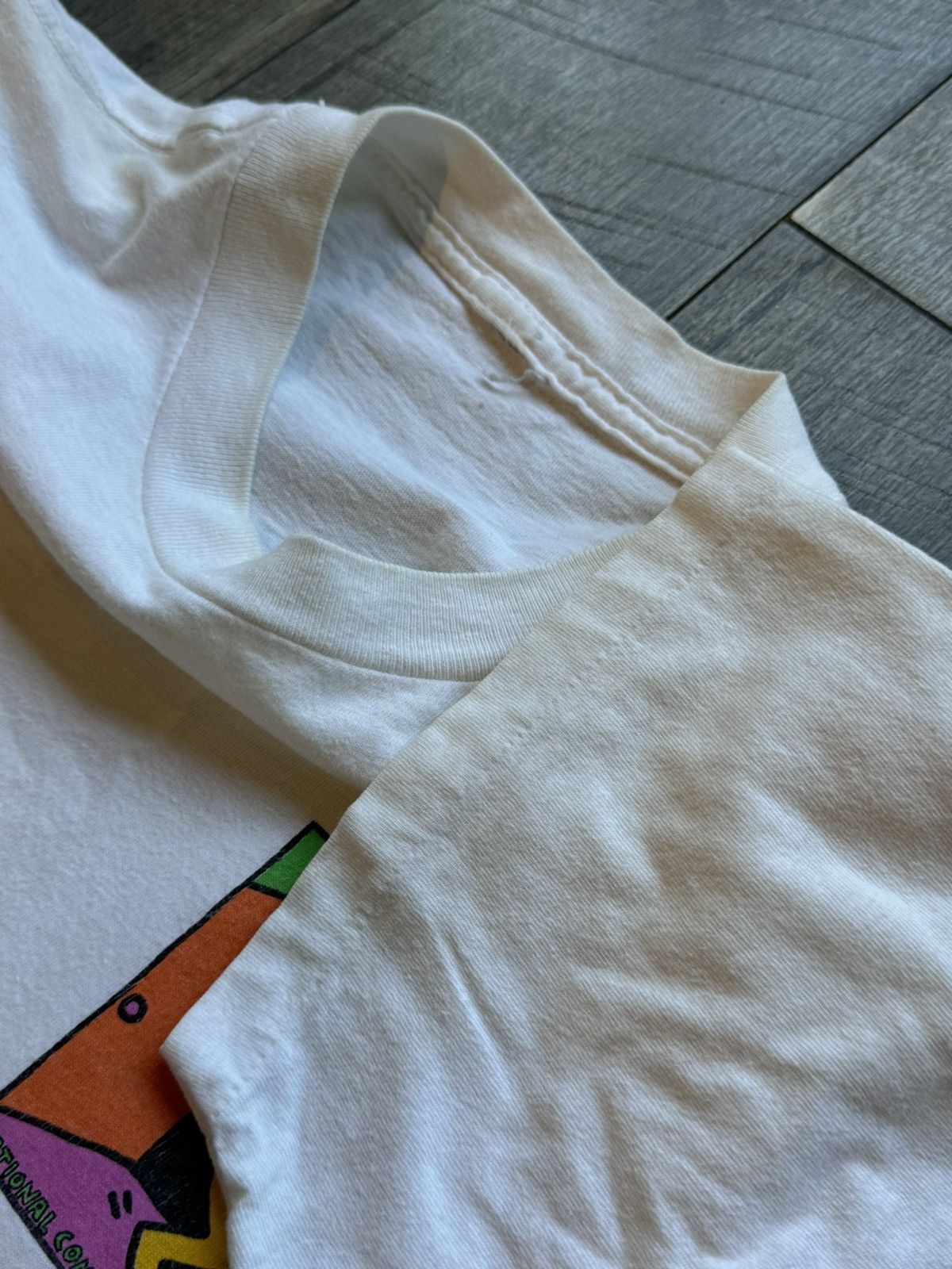 Vintage Vintage 90s Keith Haring National Coming Out Day Art Tee - M Size US M / EU 48-50 / 2 - 6 Thumbnail