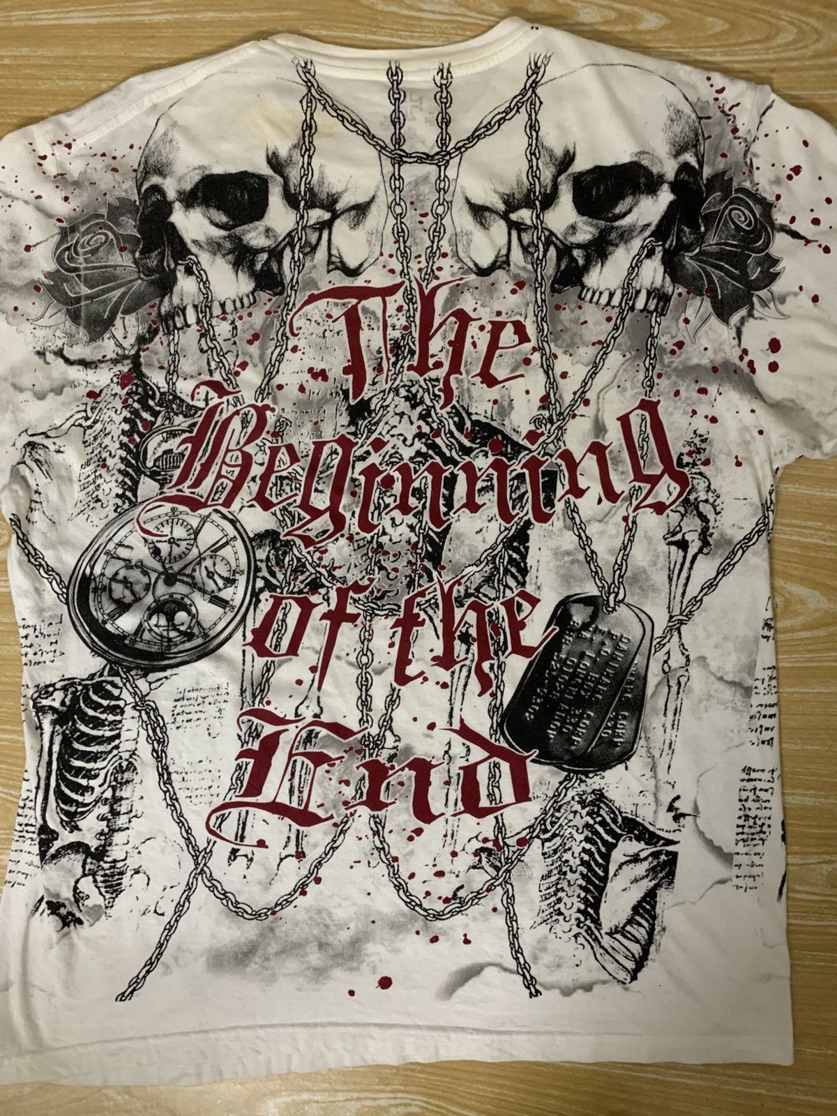 Art Comes First X A R Unlimited The End Game The Beginning Of The End Tee Size US XL / EU 56 / 4 - 15 Thumbnail