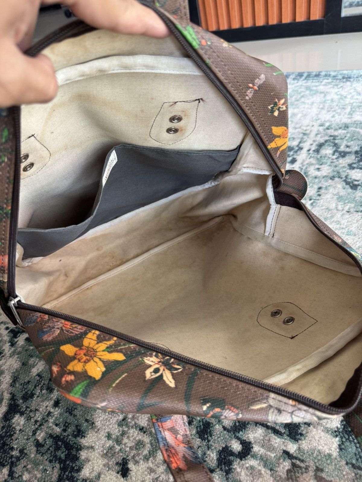 Vivienne Westwood VINTAGE VIVIENNE WESTWOOD RED LABEL FLORAL MOTIVE BAG Size ONE SIZE - 6 Thumbnail