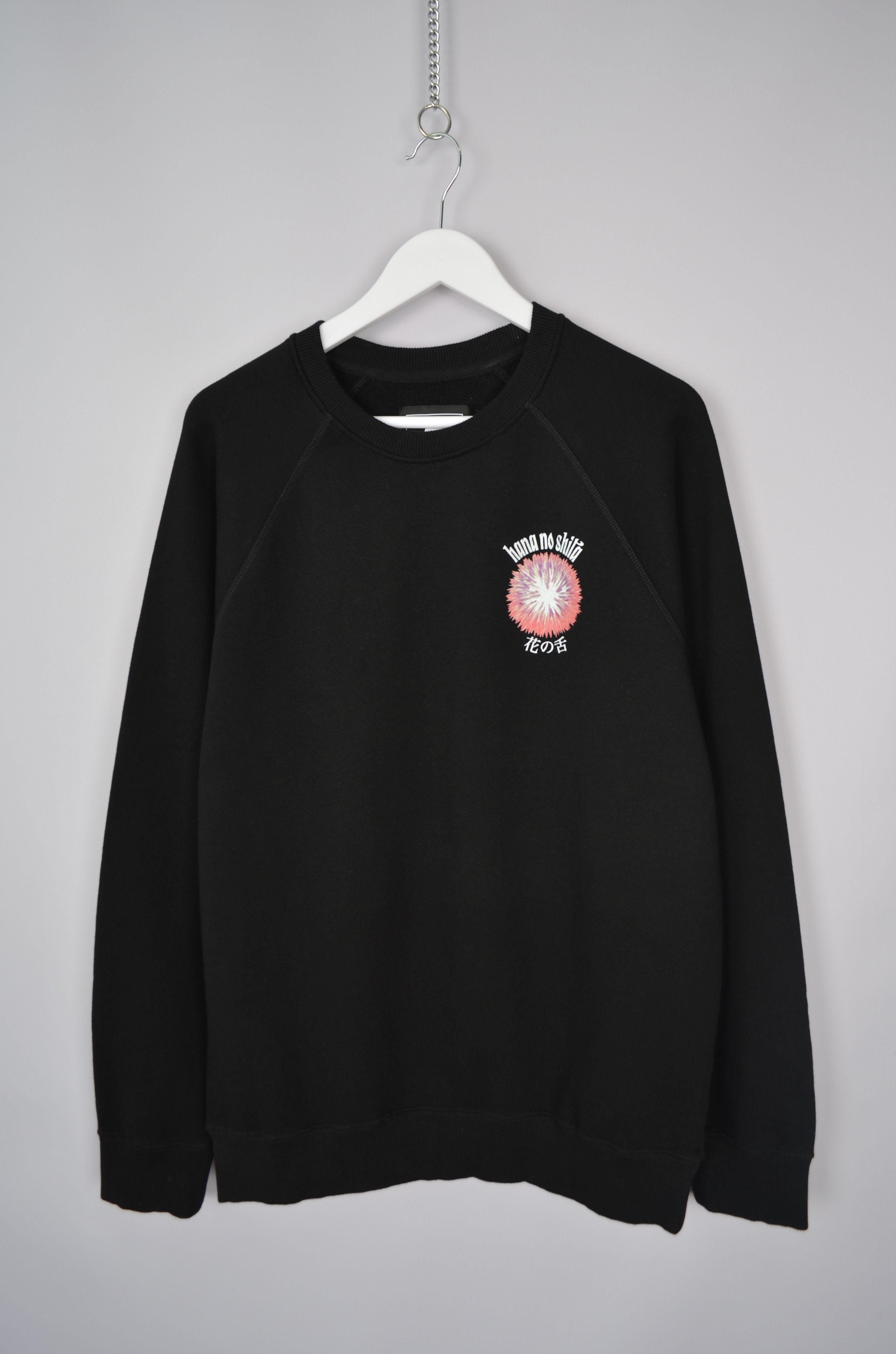 Edwin EDWIN Hana No Shita Mens Sweatshirt Black Size S P2P 22'8" Size US S / EU 44-46 / 1 - 2 Thumbnail