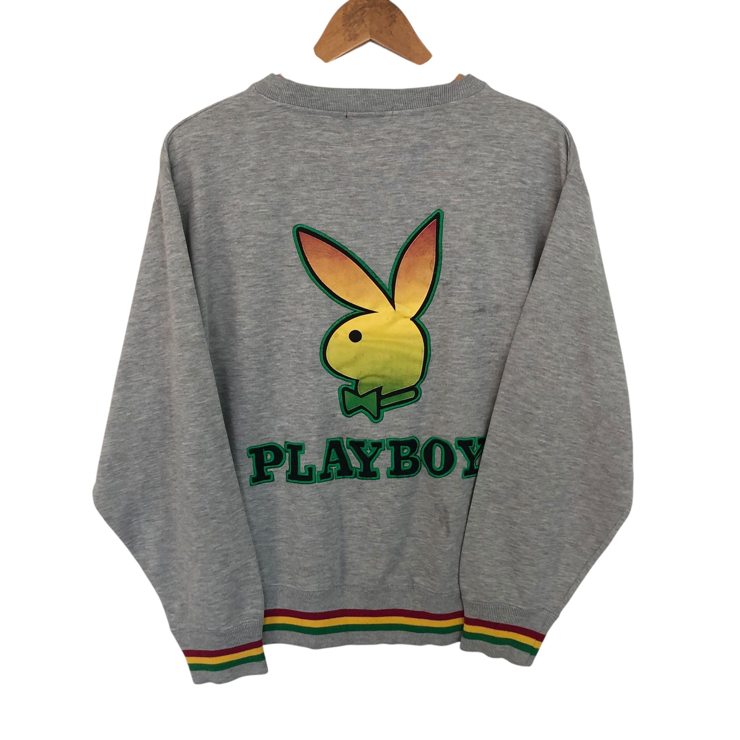 Playboy Vintage Playboy Sweatshirt Rare Big Logo Small Unisex Size US S / EU 44-46 / 1 - 1 Thumbnail