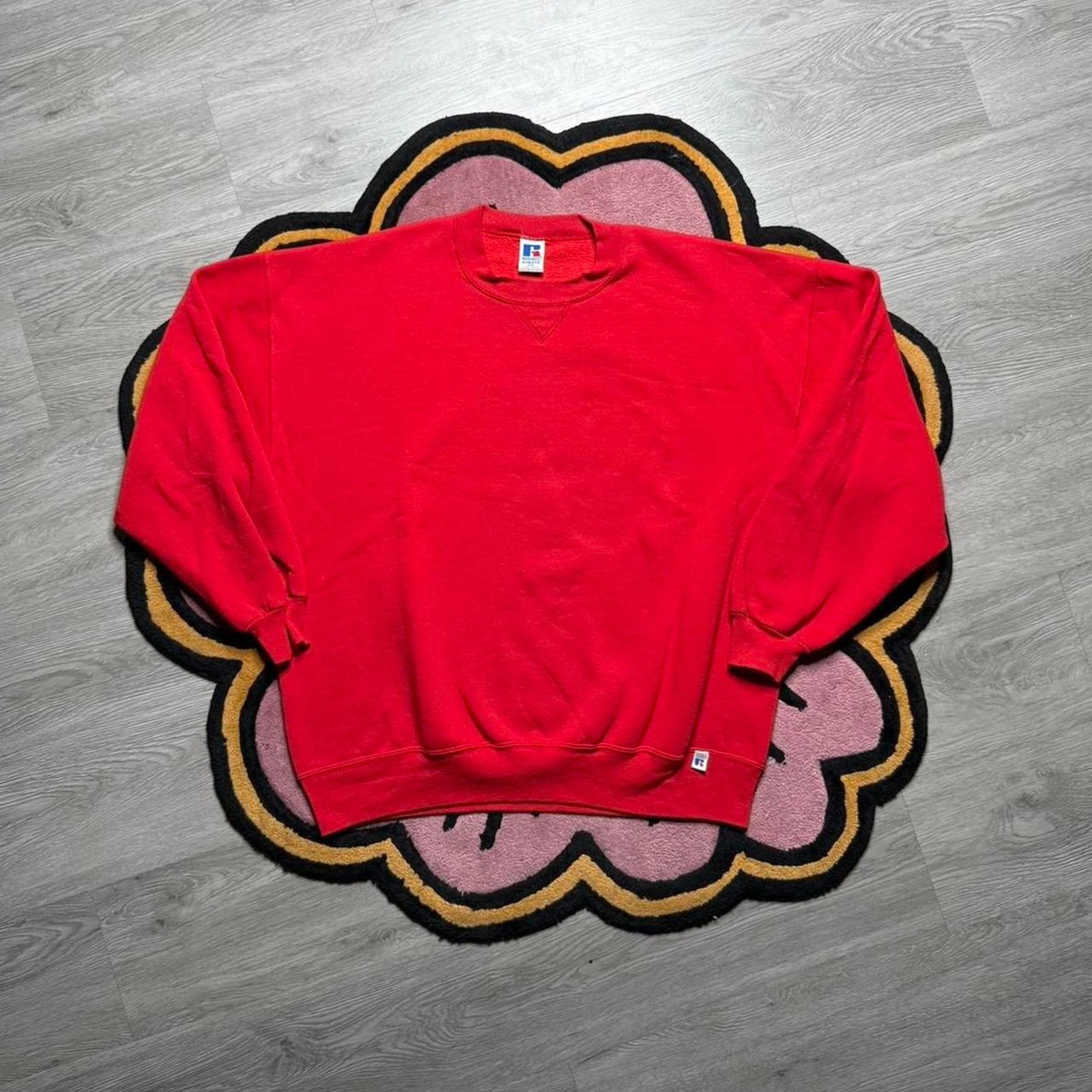 Russell Athletic × Vintage Vintage 90’s Russell Athletic Pullover Crewneck Sweatshirt Size US XXL / EU 58 / 5 - 1 Thumbnail