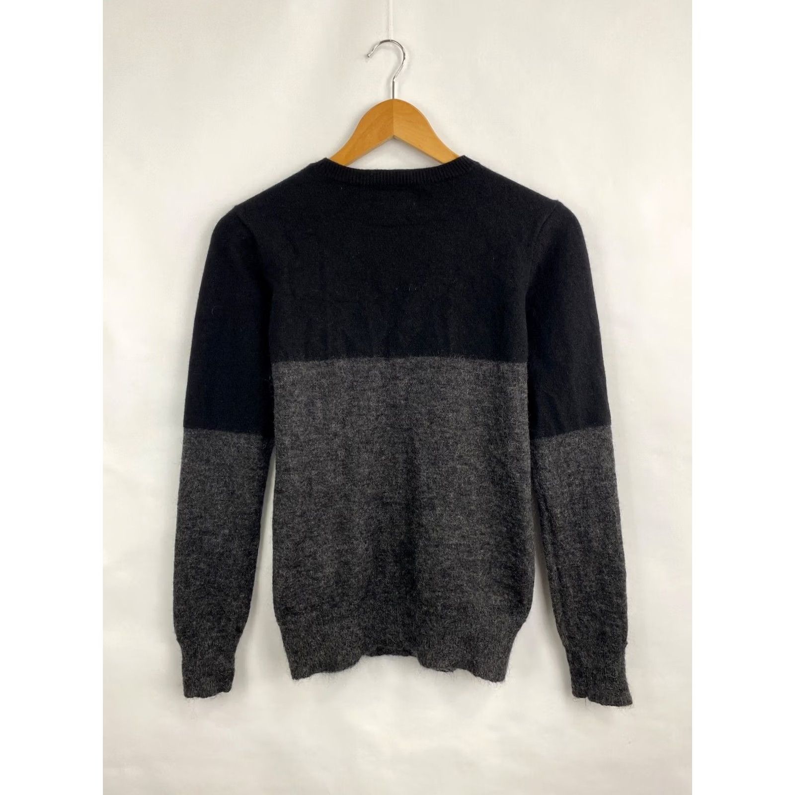 Number (N)ine Number (N)ine Wool Mohair Knit Sweater - Mens - Size S - Black - Vintage Retro Y2K Pullover Knit Wool Mohair Size US S / EU 44-46 / 1 - 7 Thumbnail