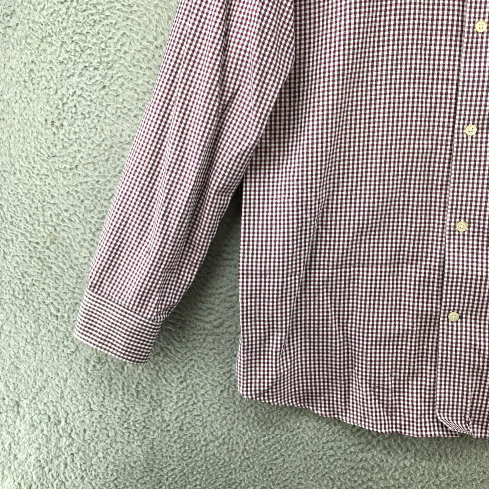Banana Republic Banana Republic Button-Up Shirt XL Purple Collared Long Sleeve Casual Men Regular Non-Iron Top Size US XL / EU 56 / 4 - 3 Thumbnail