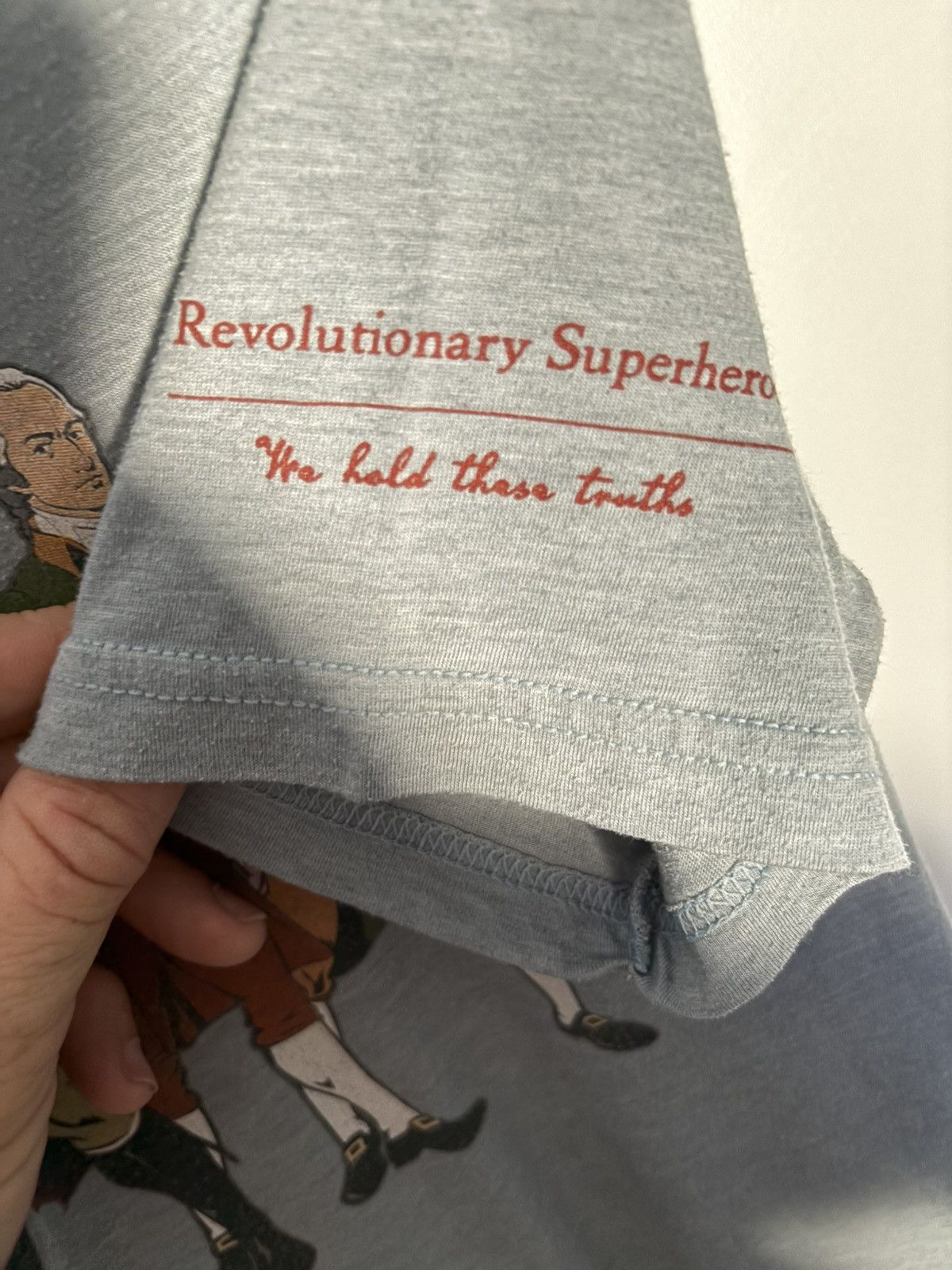 Other Next Level Apparel Revolutionary Superheroes Graphic Tee Med Size US M / EU 48-50 / 2 - 2 Thumbnail