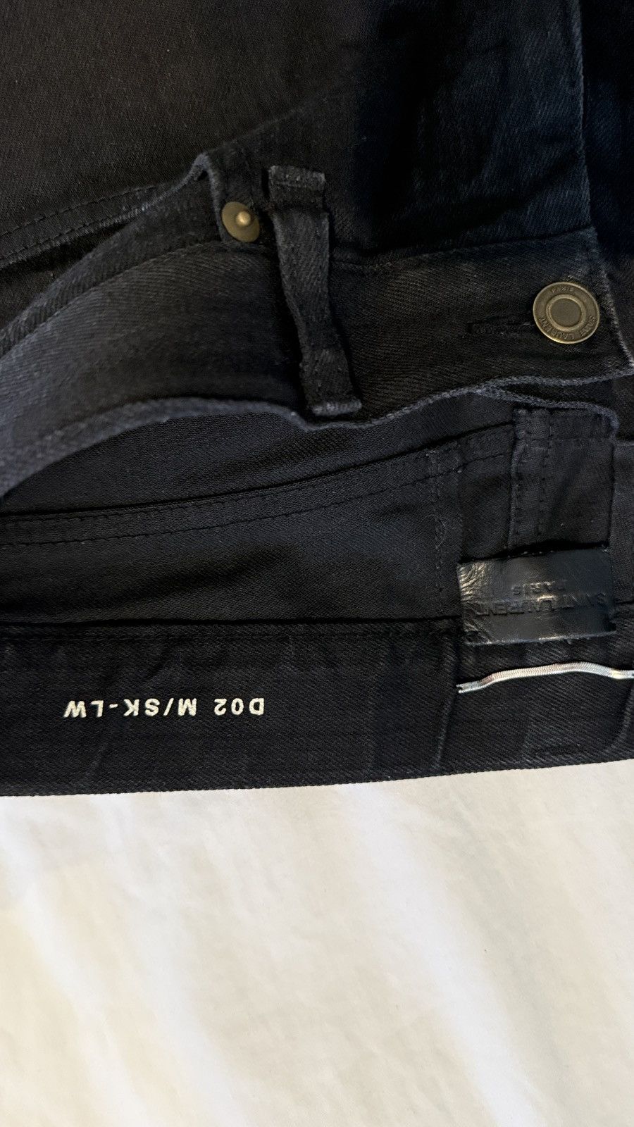 Saint Laurent Paris Saint Laurent Paris denim Size US 32 / EU 48 - 2 Thumbnail