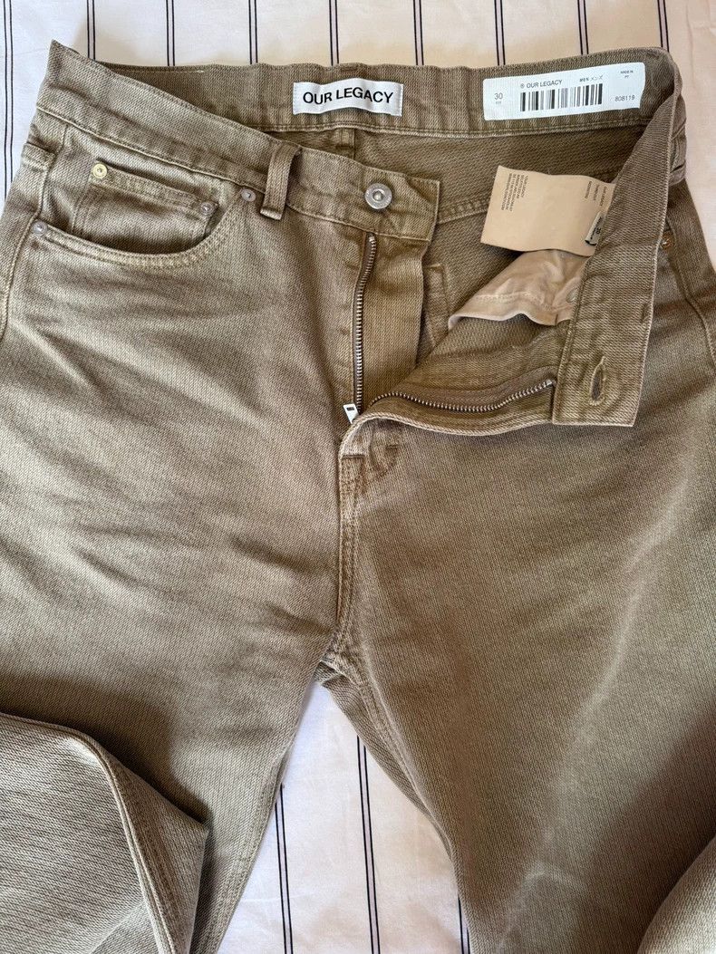 Our Legacy our legacy 25ss hay-coloured jeans Size US 30 / EU 46 - 2 Thumbnail