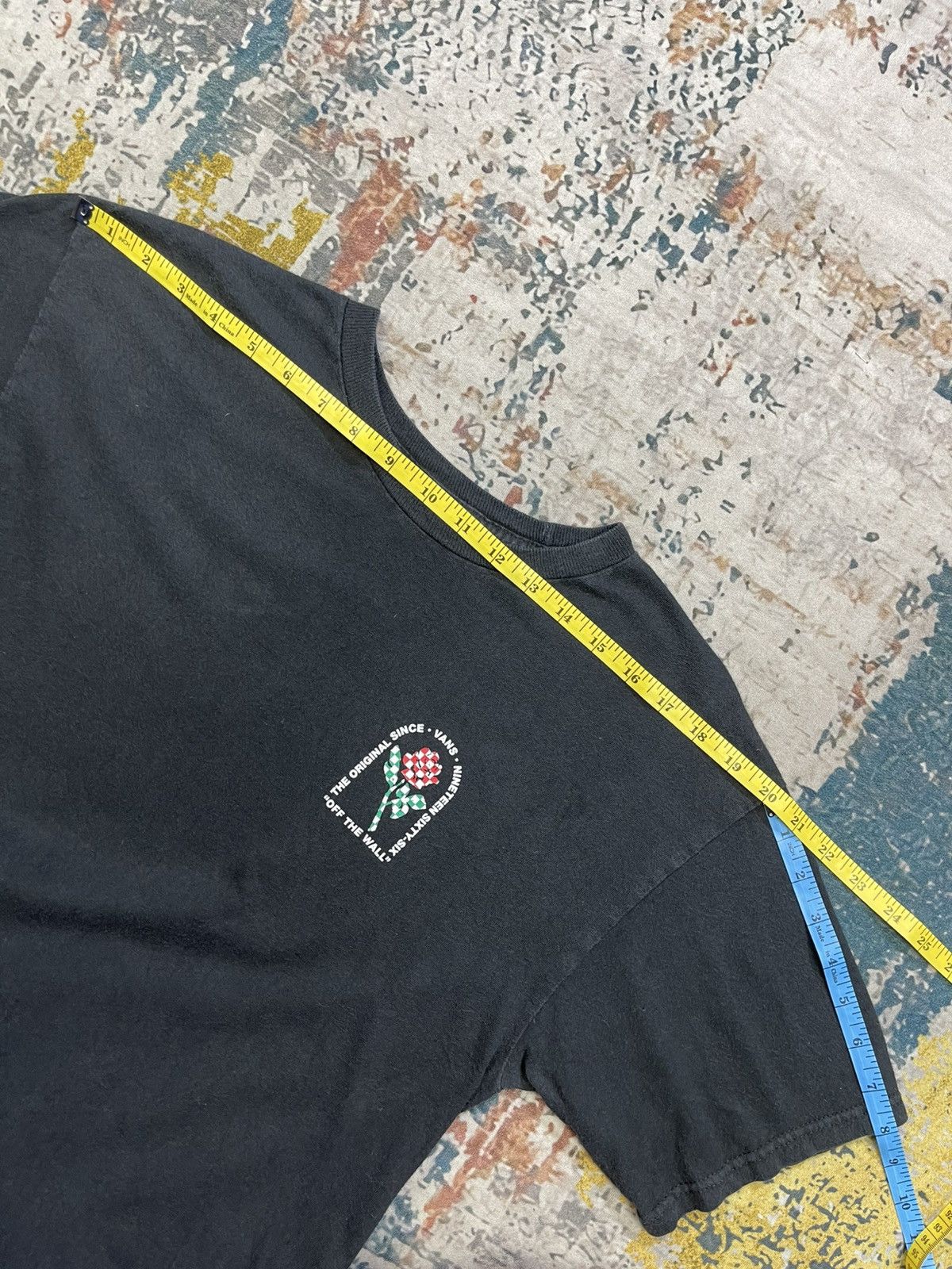 Vans Vans “Off The Wall” Roseday Graphic T Shirts Size US XS / EU 42 / 0 - 8 Thumbnail