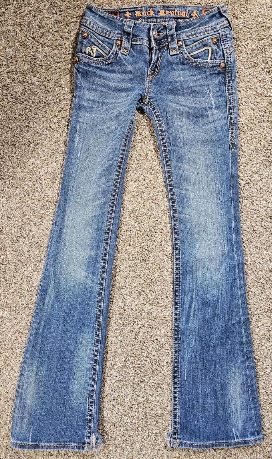 Rock Revival Buckle Rock Revival Jean "Stephanie" Boot 24x31 Distressed Size 42" / US 20 - 1 Thumbnail
